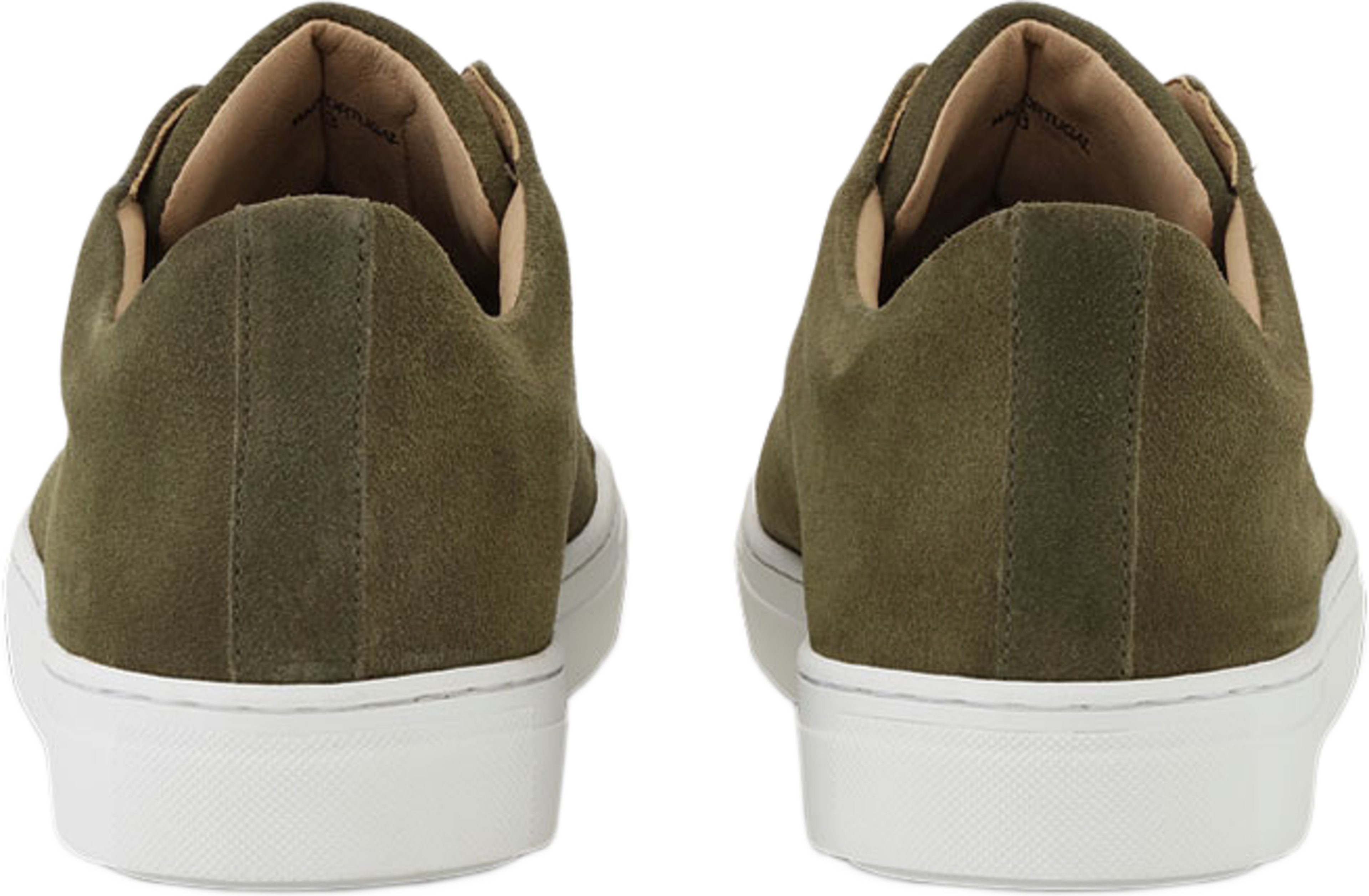 Signature Suede Sneaker, från LES DEUX, i färgen Rosin Green. Klicka för att öppna bilden i stort format