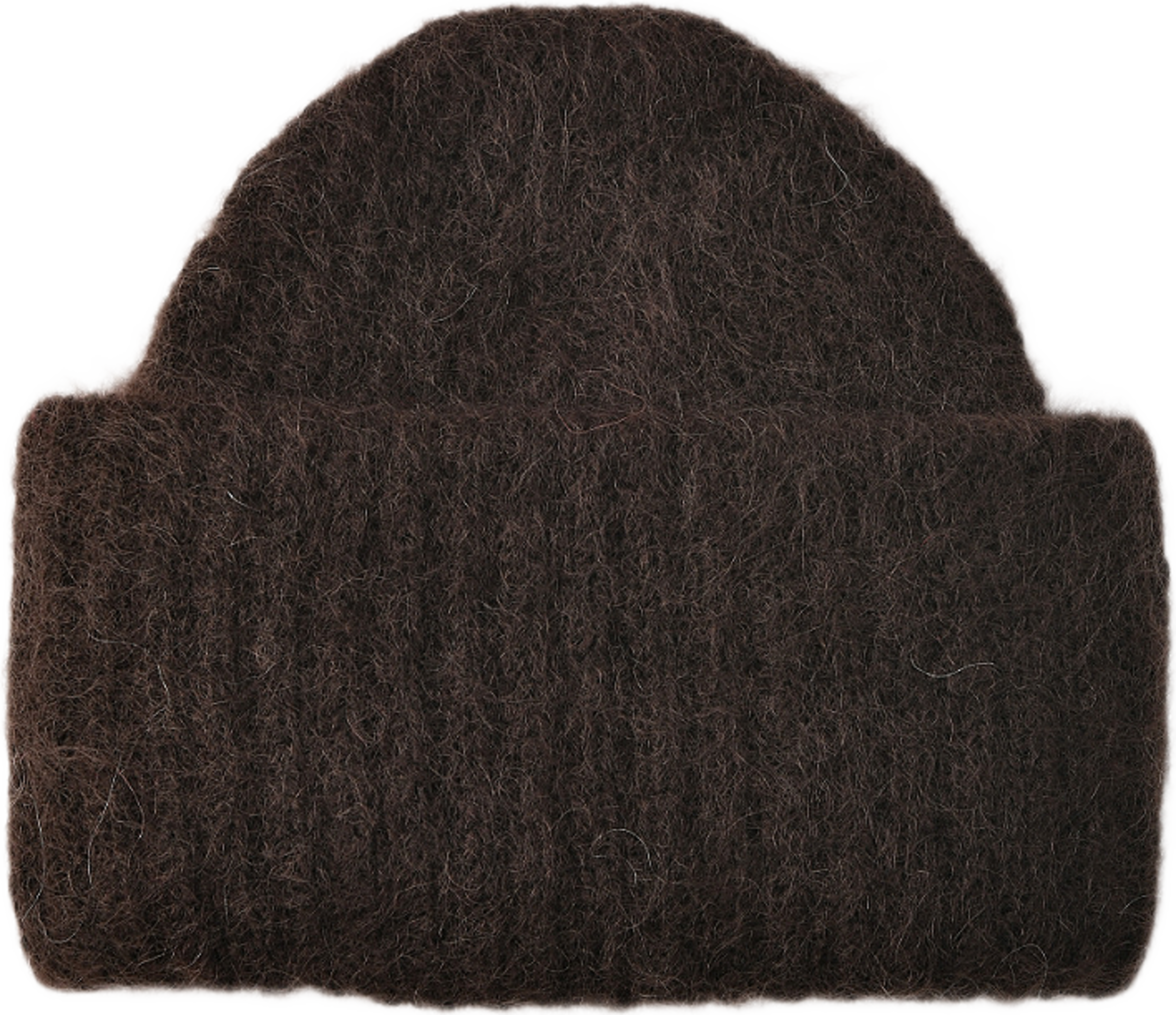 Mössa i mohairmix BILLIE, från Carin Wester, i färgen Brown. Klicka för att öppna bilden i stort format