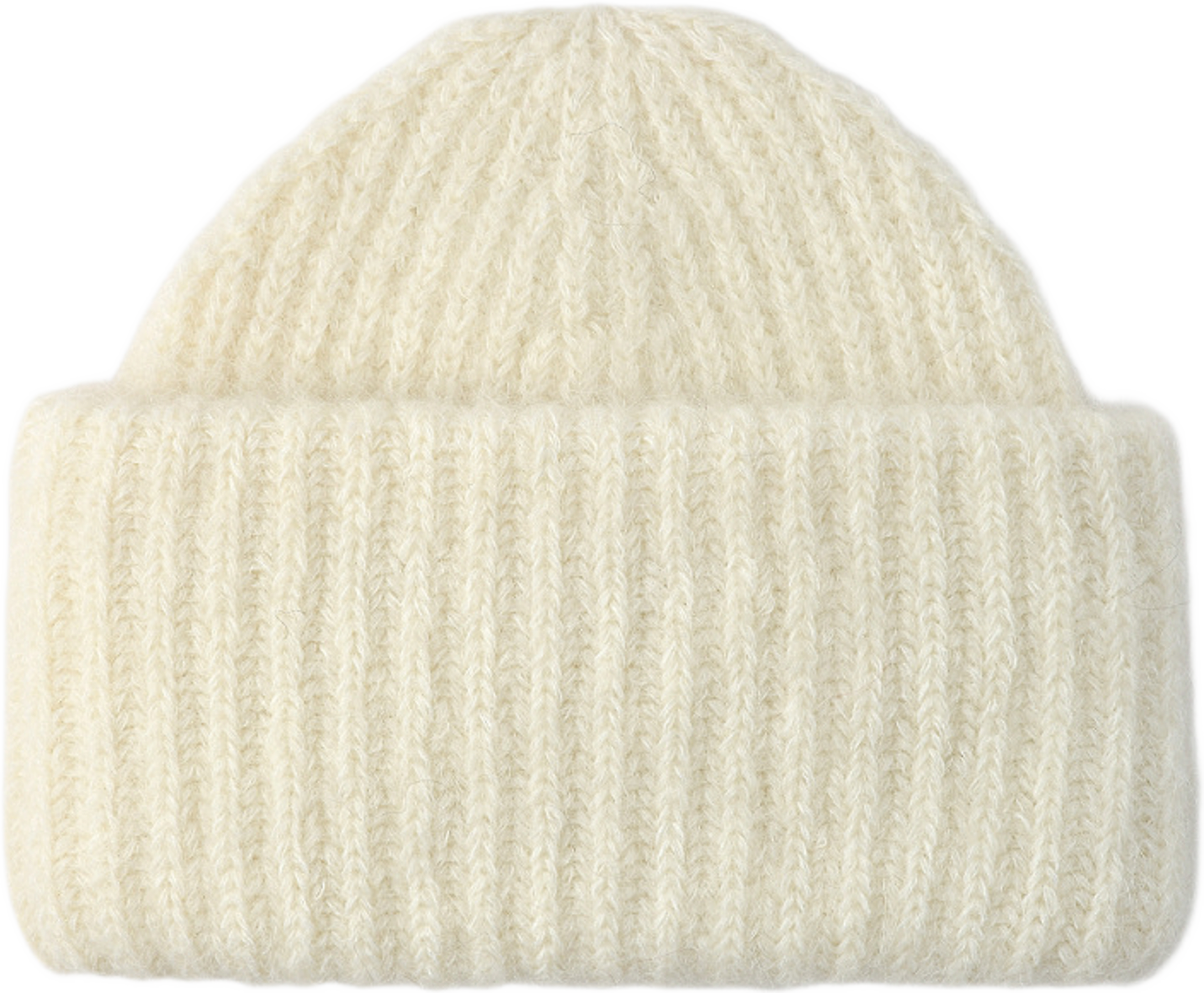 Mössa i mohairmix BILLIE, från Carin Wester, i färgen Cream White. Klicka för att öppna bilden i stort format