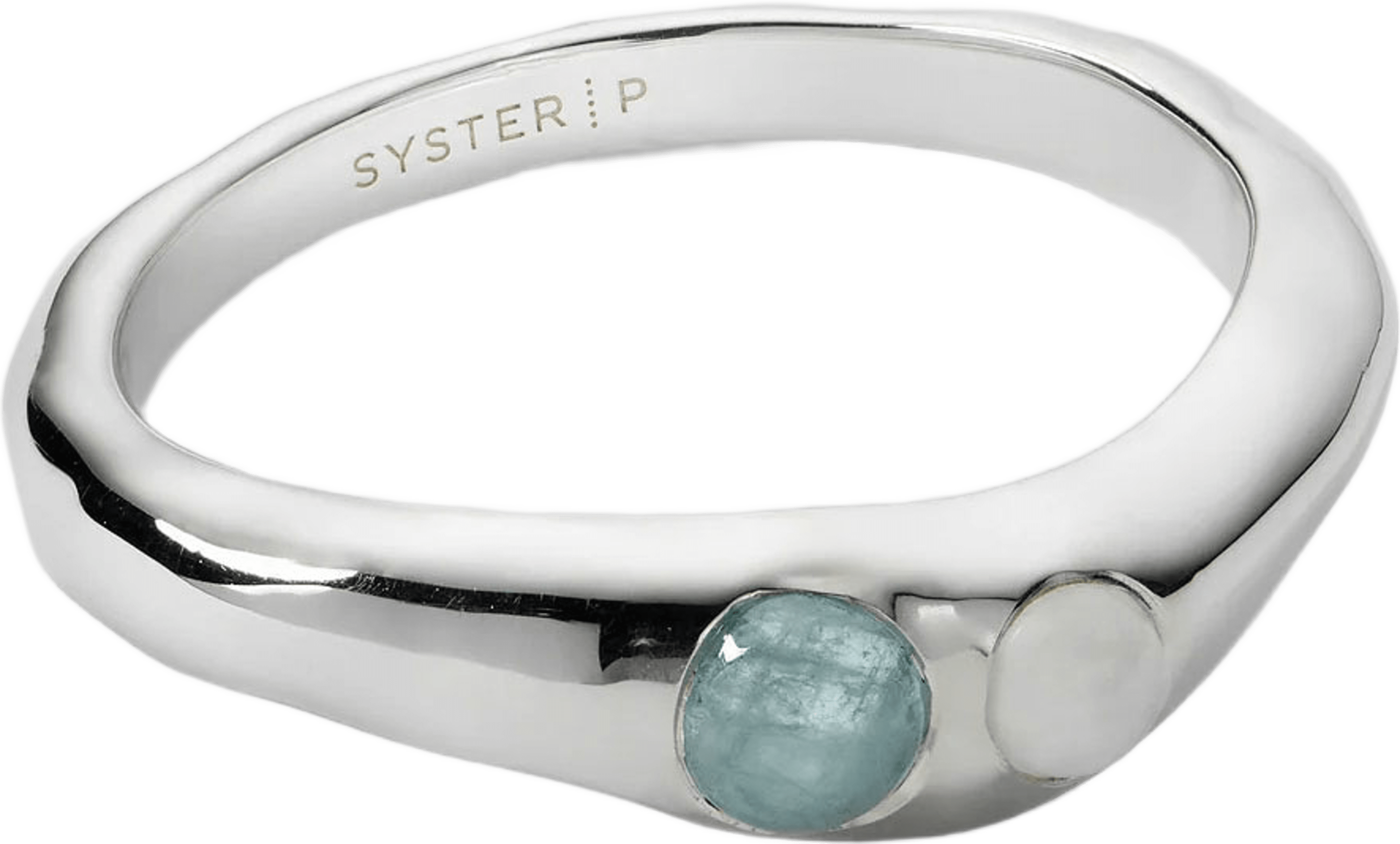 Florentina Ring, från Syster P, i färgen Silver. Klicka för att öppna bilden i stort format