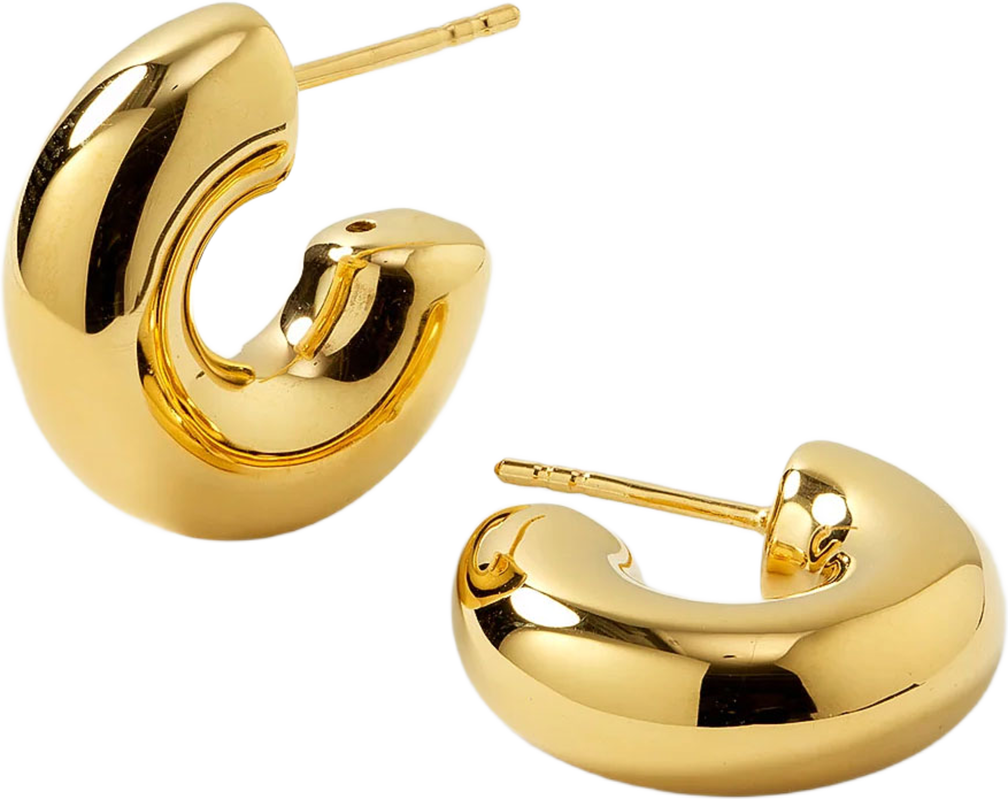 Bolded Little Sis Hoops, från Syster P, i färgen Gold. Klicka för att öppna bilden i stort format