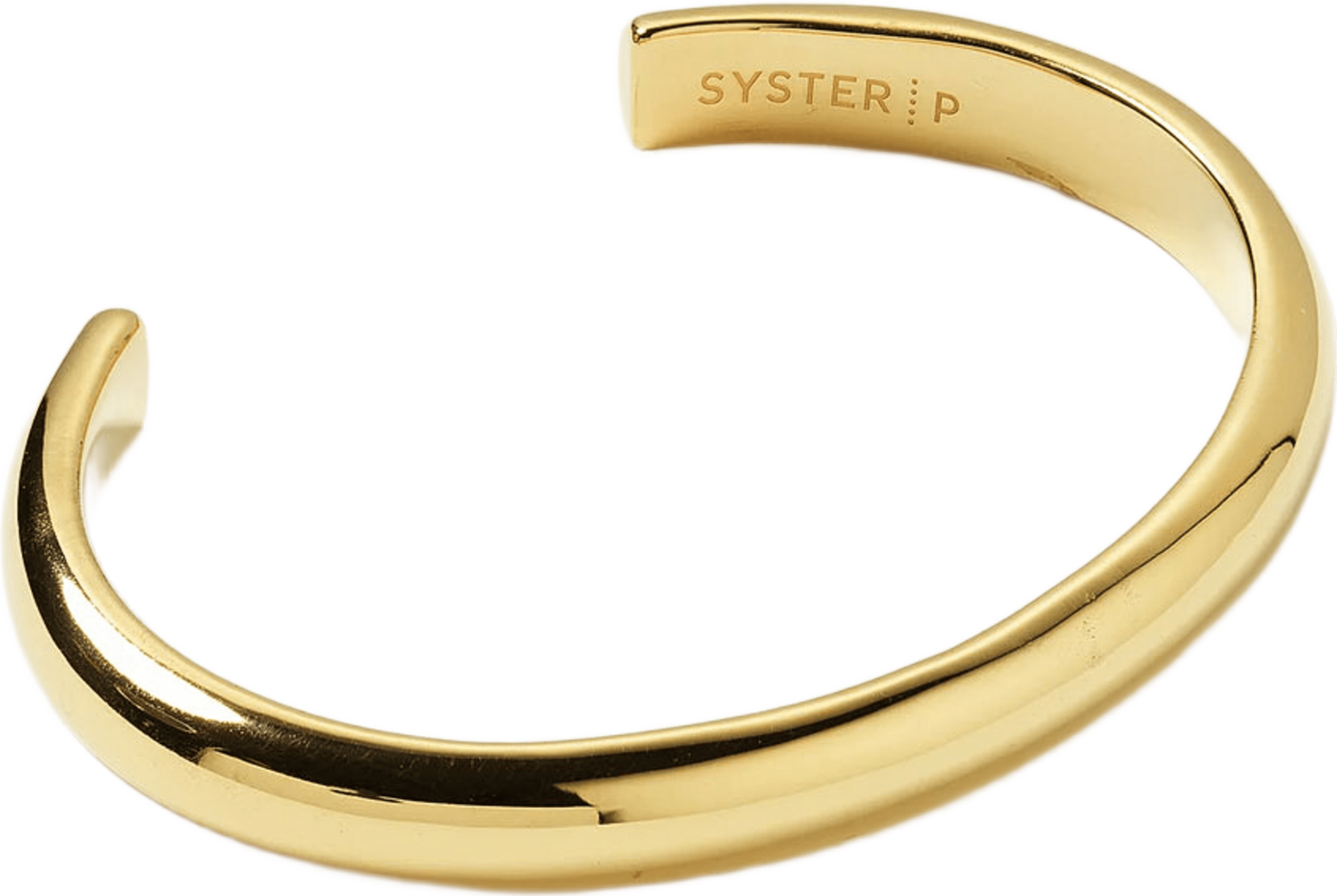 Bolded Bangle, från Syster P, i färgen Gold. Klicka för att öppna bilden i stort format