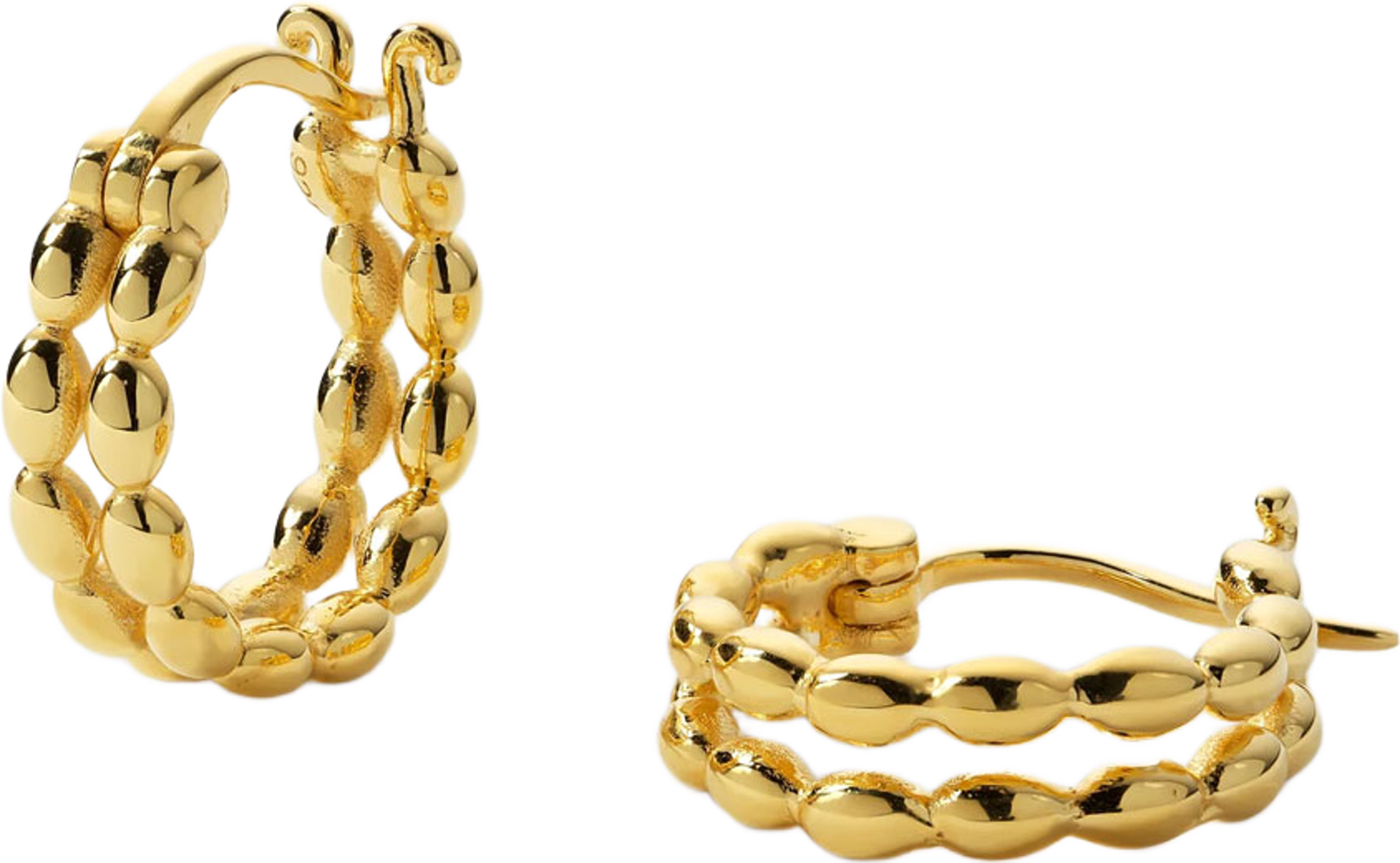Lunetta Earrings, från Syster P, i färgen Gold. Klicka för att öppna bilden i stort format