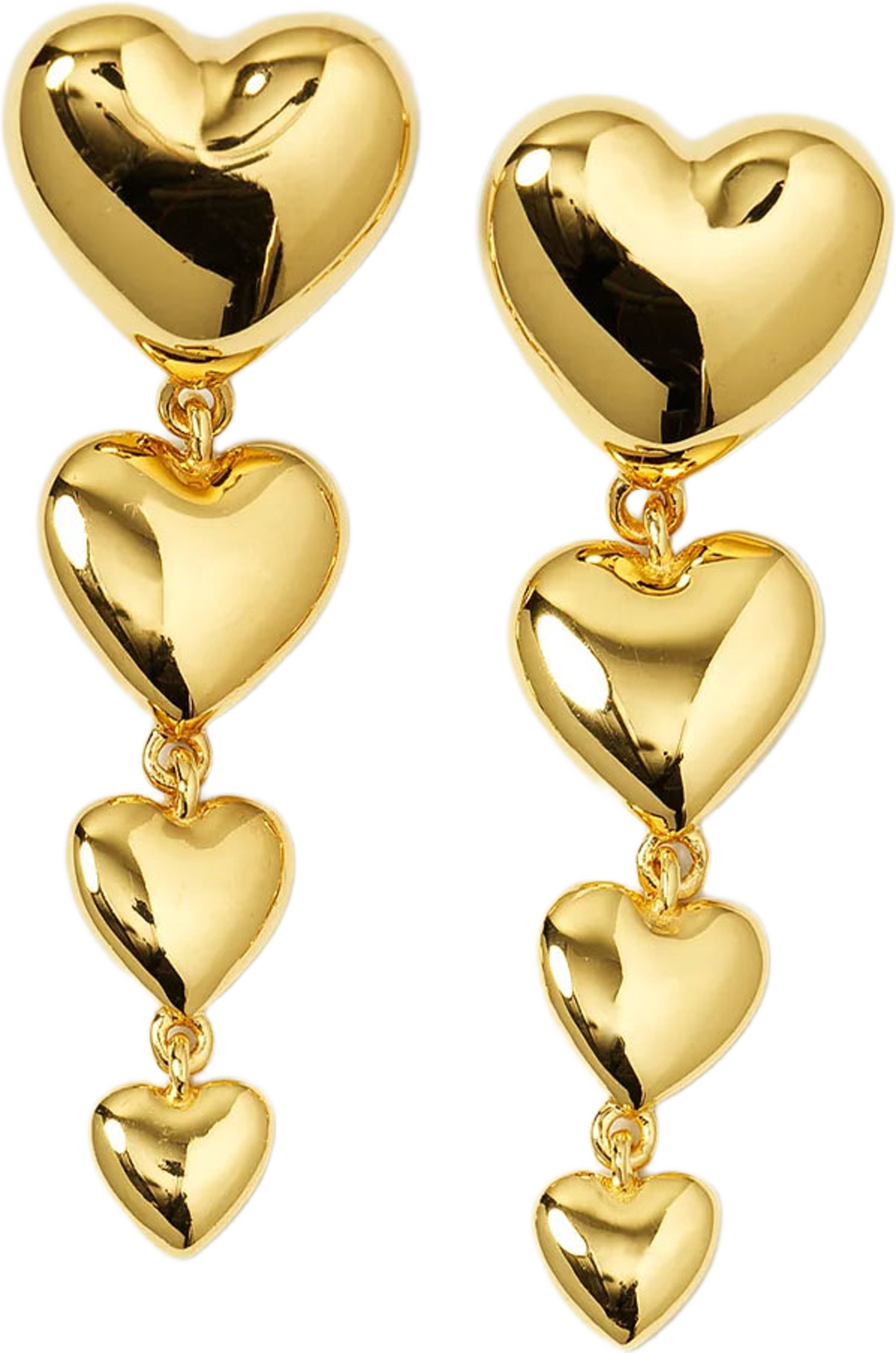 Darling Earrings, från Syster P, i färgen Gold. Klicka för att öppna bilden i stort format