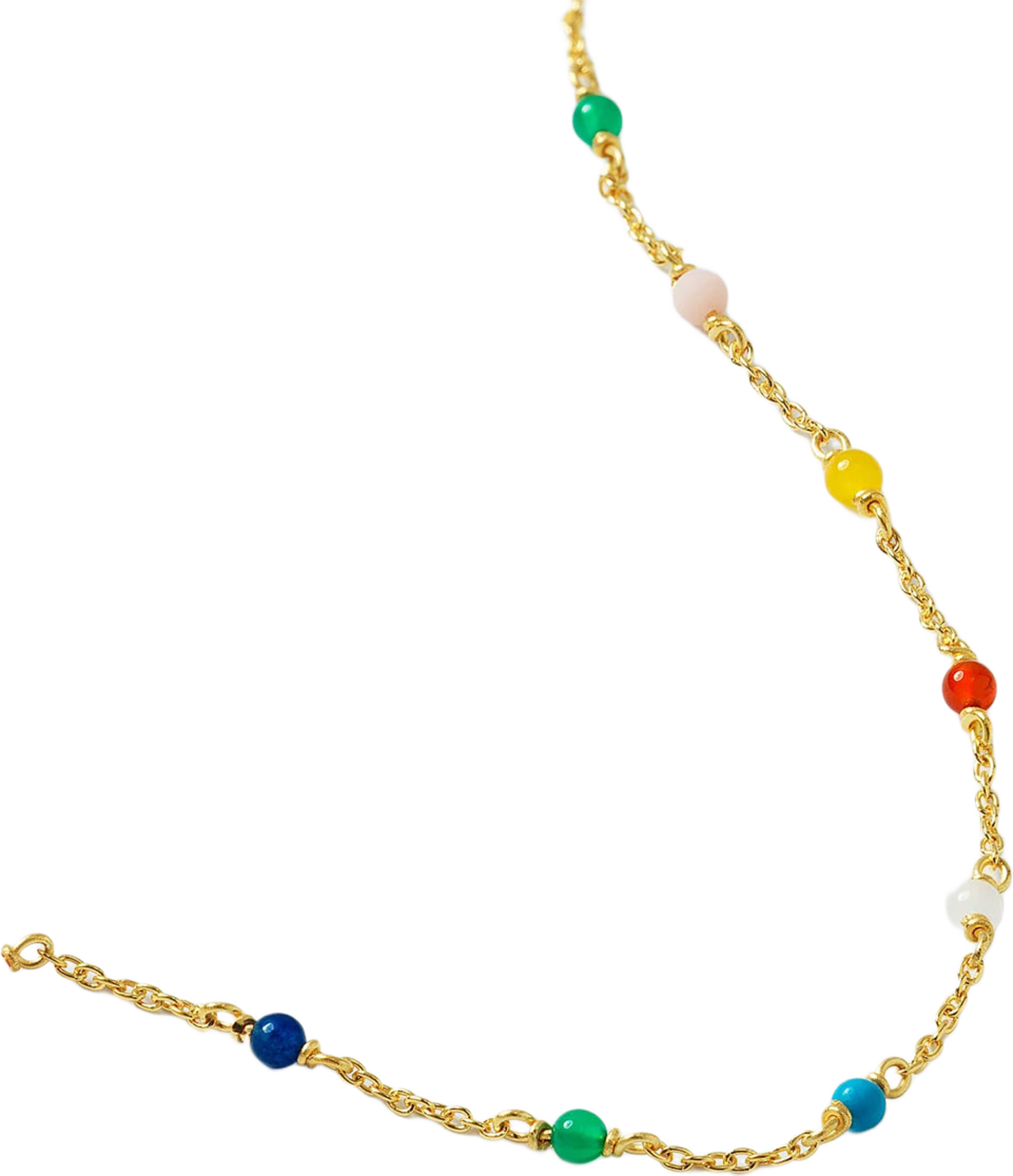 Santa Monica Multicolour Bracelet, från Syster P, i färgen Gold. Klicka för att öppna bilden i stort format