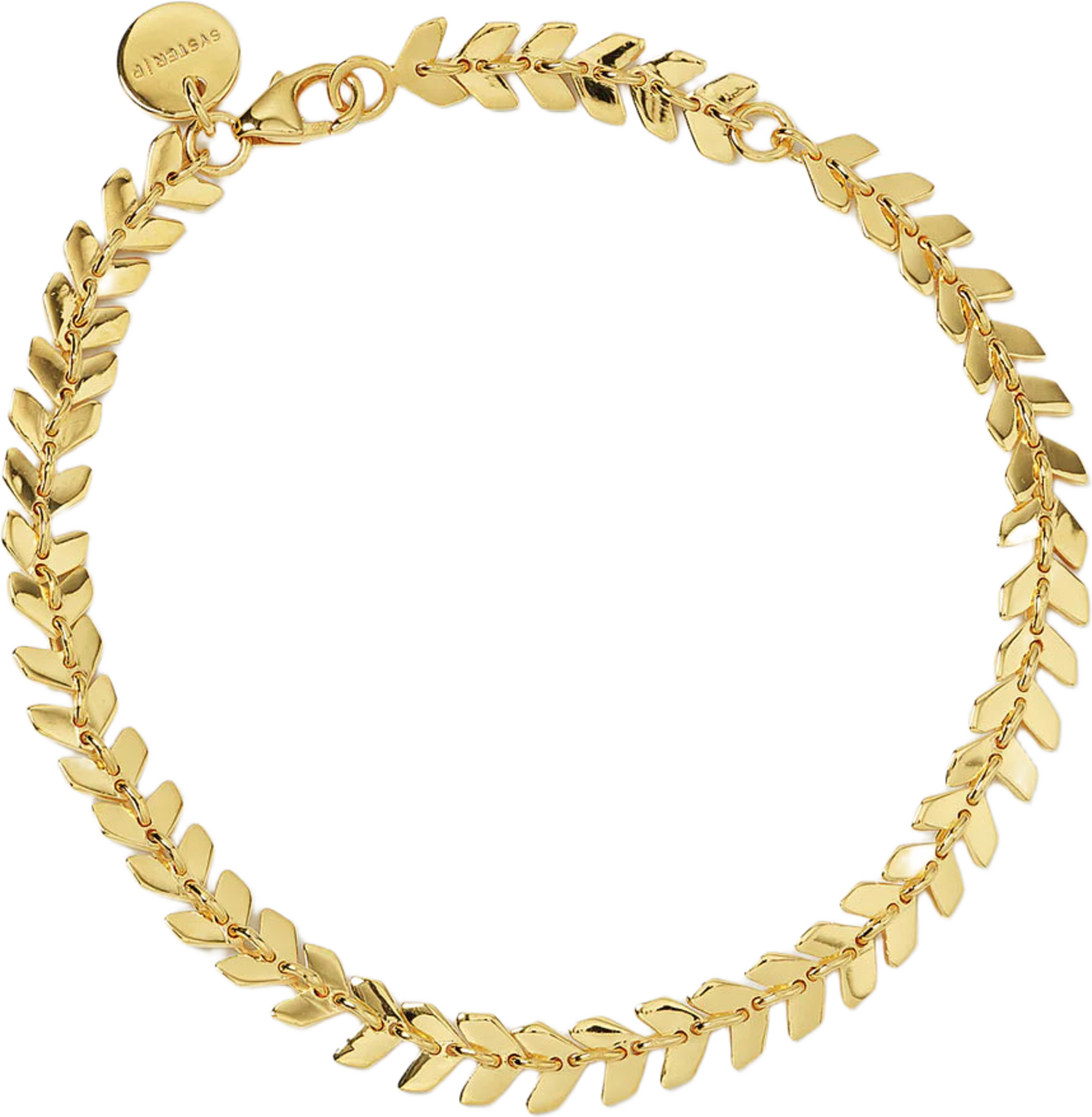 Armband Layers Olivia, från Syster P, i färgen Gold. Klicka för att öppna bilden i stort format