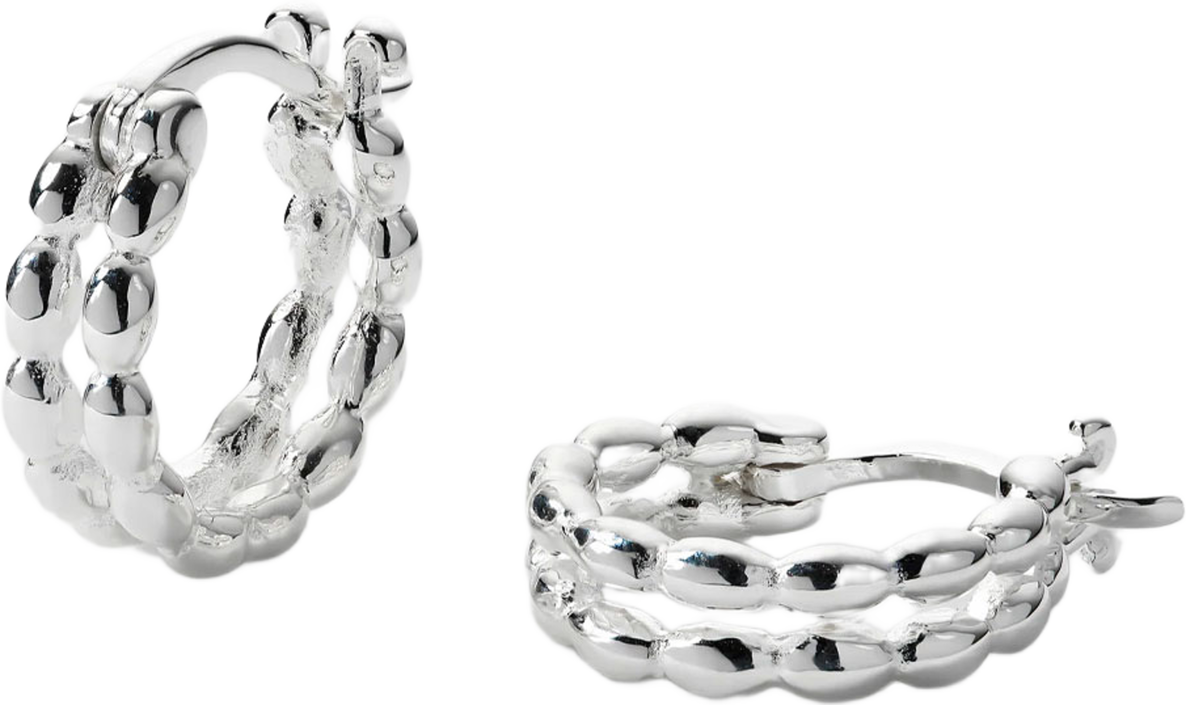 Lunetta Earrings, från Syster P, i färgen Silver. Klicka för att öppna bilden i stort format