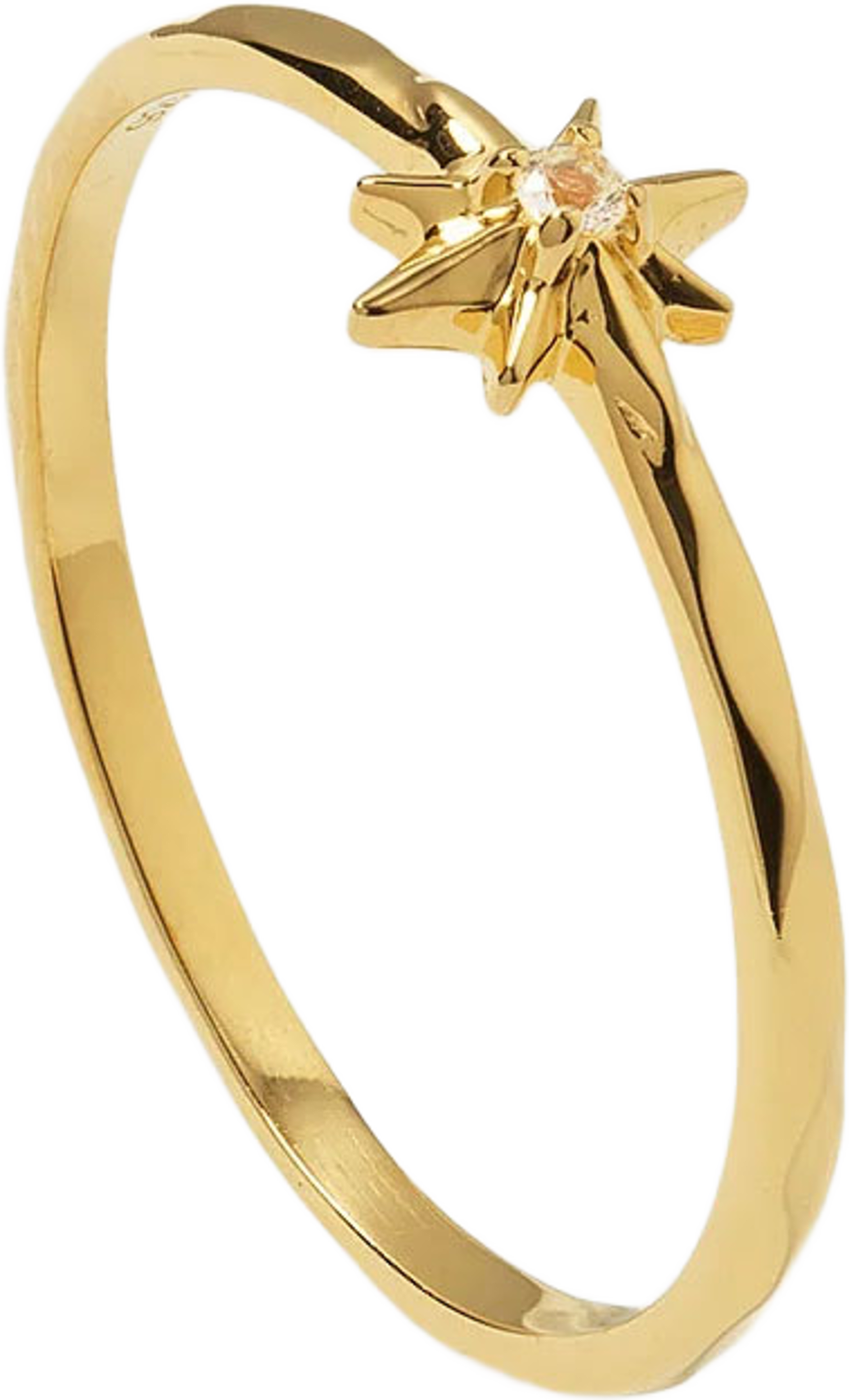 North Star Ring, från Syster P, i färgen Gold. Klicka för att öppna bilden i stort format