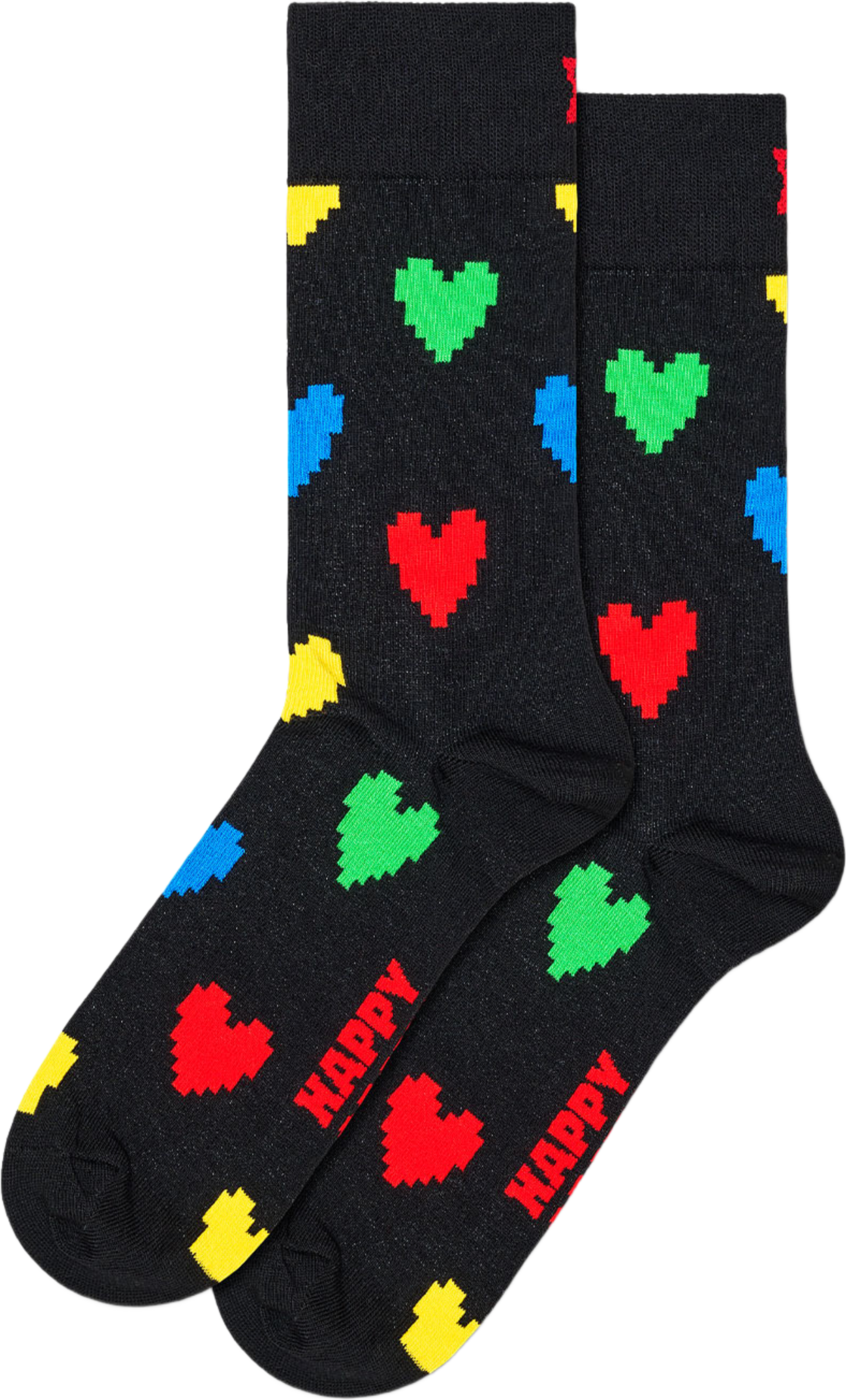1-Pack Valentines Sock Gift Set, från Happy Socks, i färgen Black. Klicka för att öppna bilden i stort format