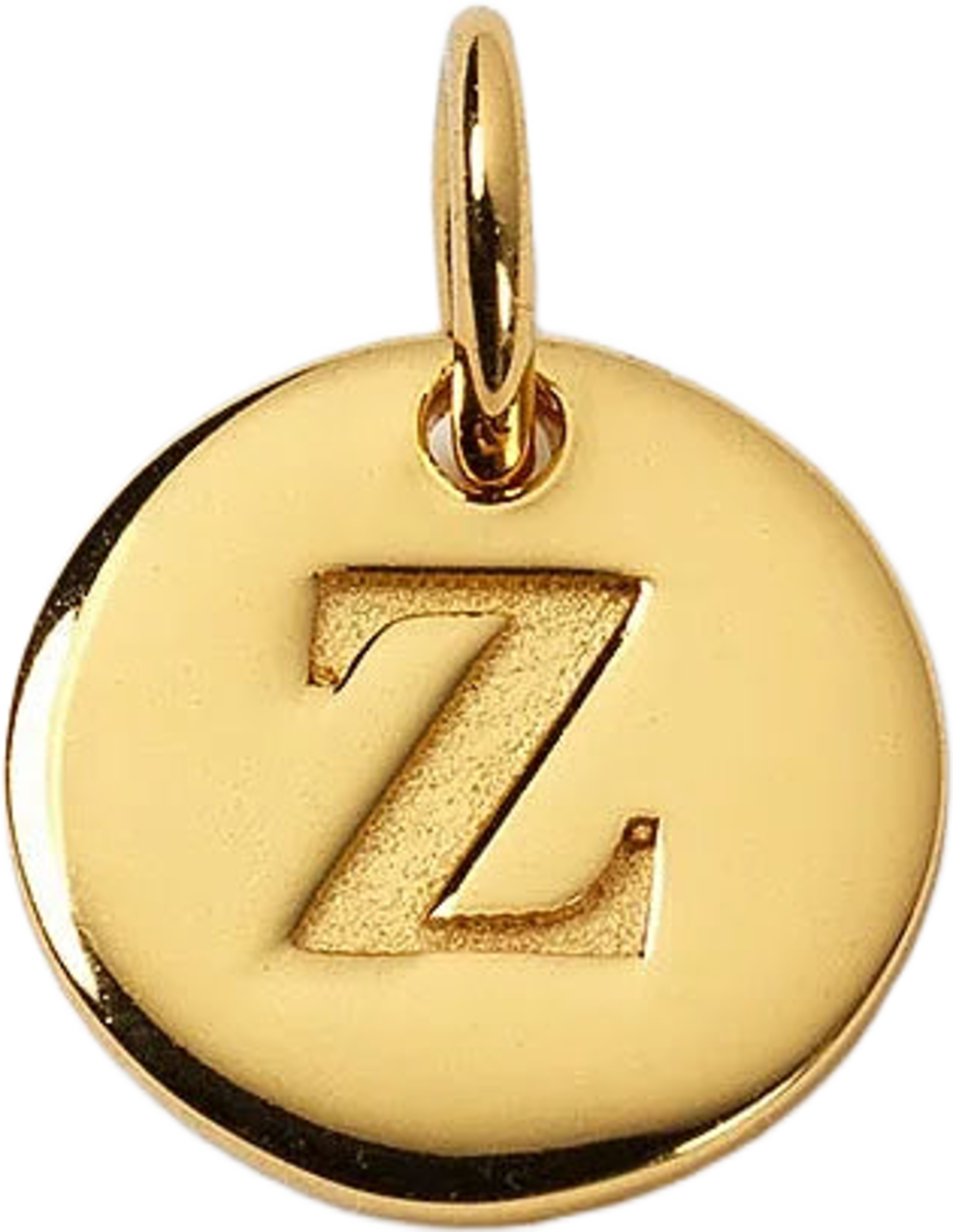 Beloved Mini Letter, från Syster P, i färgen Z - Gold. Klicka för att öppna bilden i stort format