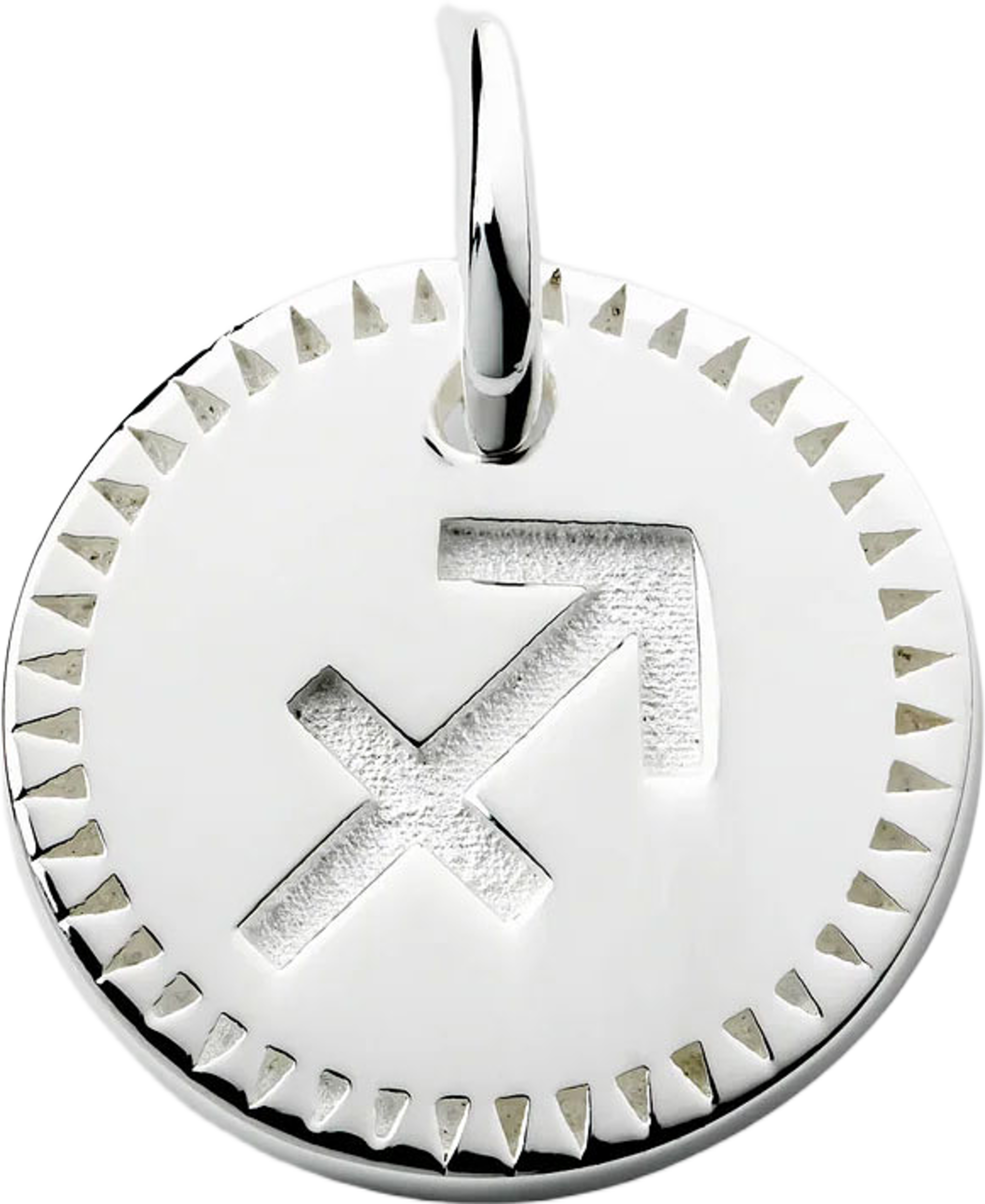 Beloved Zodie, från Syster P, i färgen Sagittaurius - Silver. Klicka för att öppna bilden i stort format