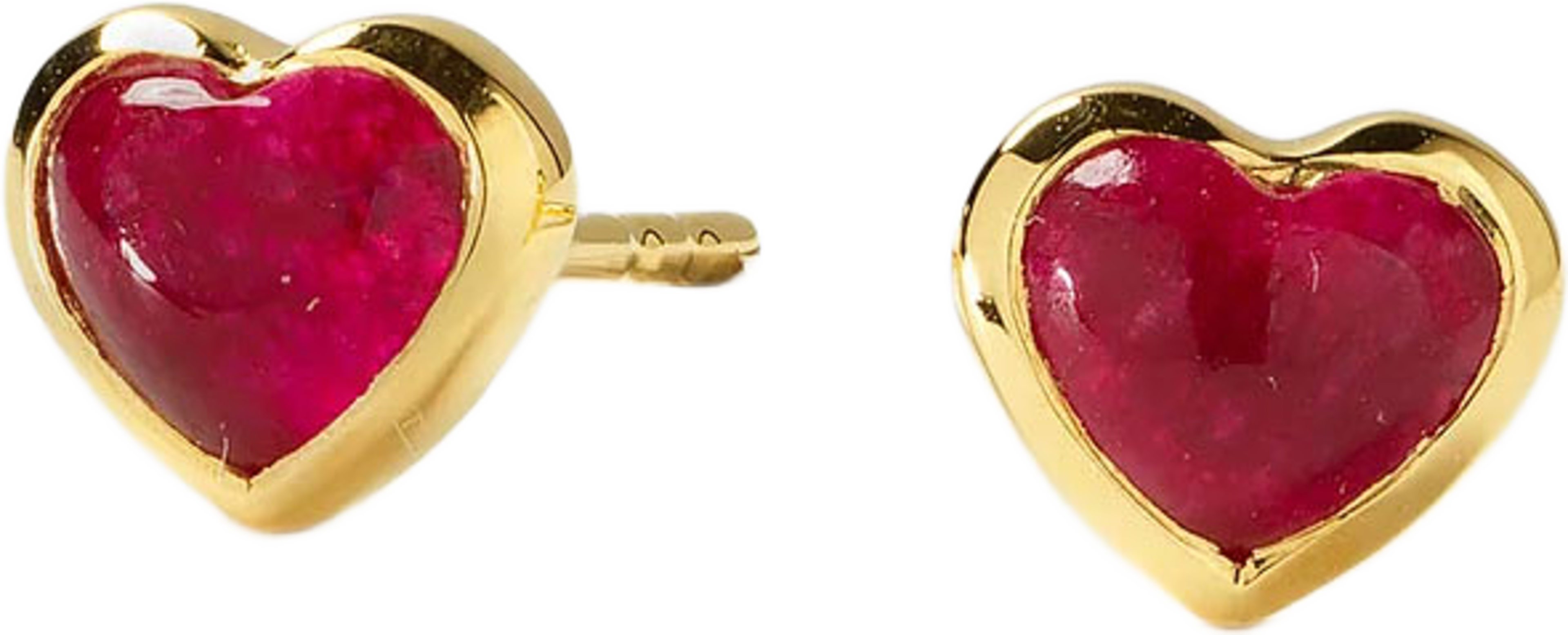 La La Love Stud Earrings, från Syster P, i färgen Pink Quartz Gold. Klicka för att öppna bilden i stort format