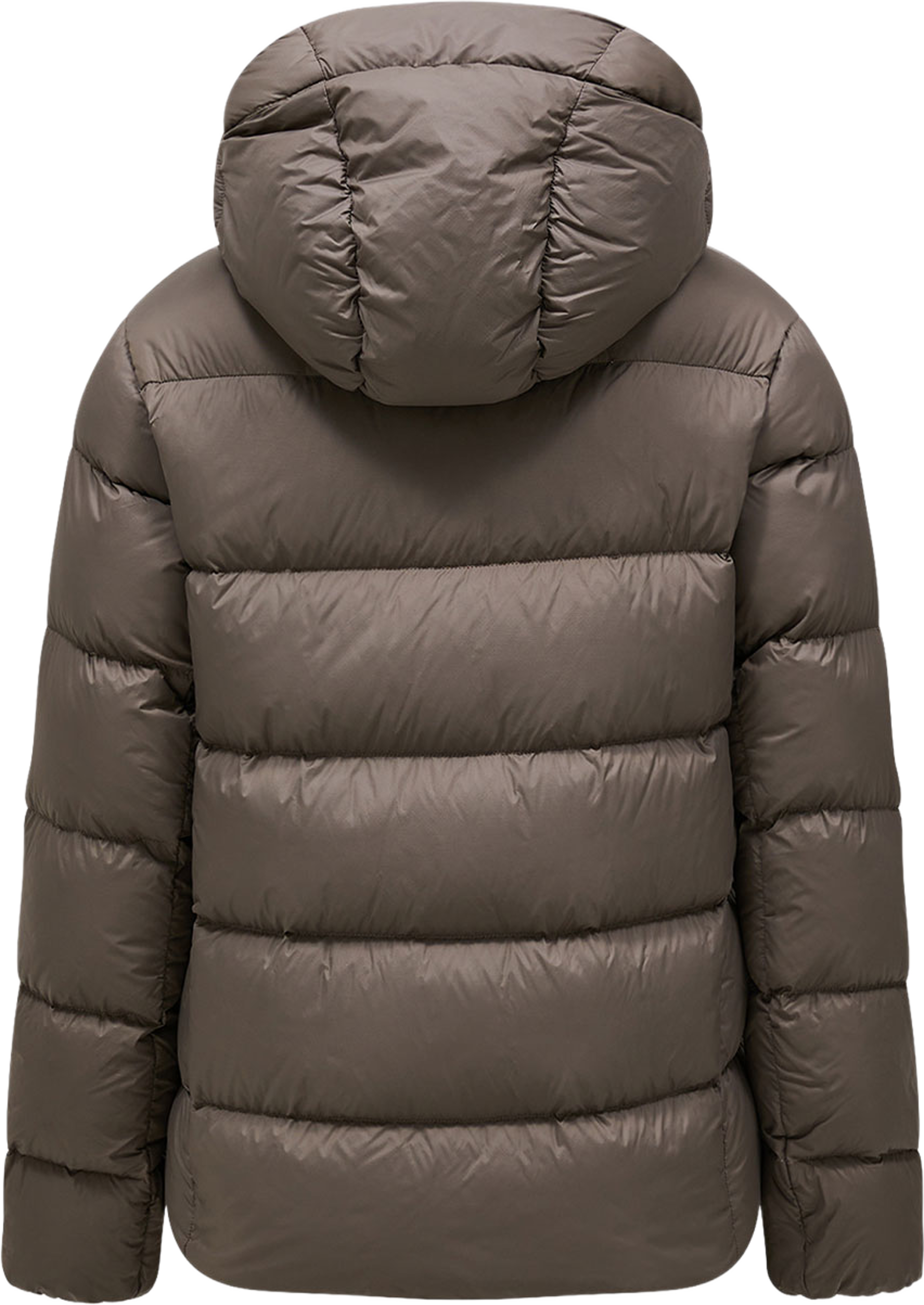 Frost Down Puffer Jacket, från Peak Performance, i färgen Terrain Tan/Frosted Blossom. Klicka för att öppna bilden i stort format