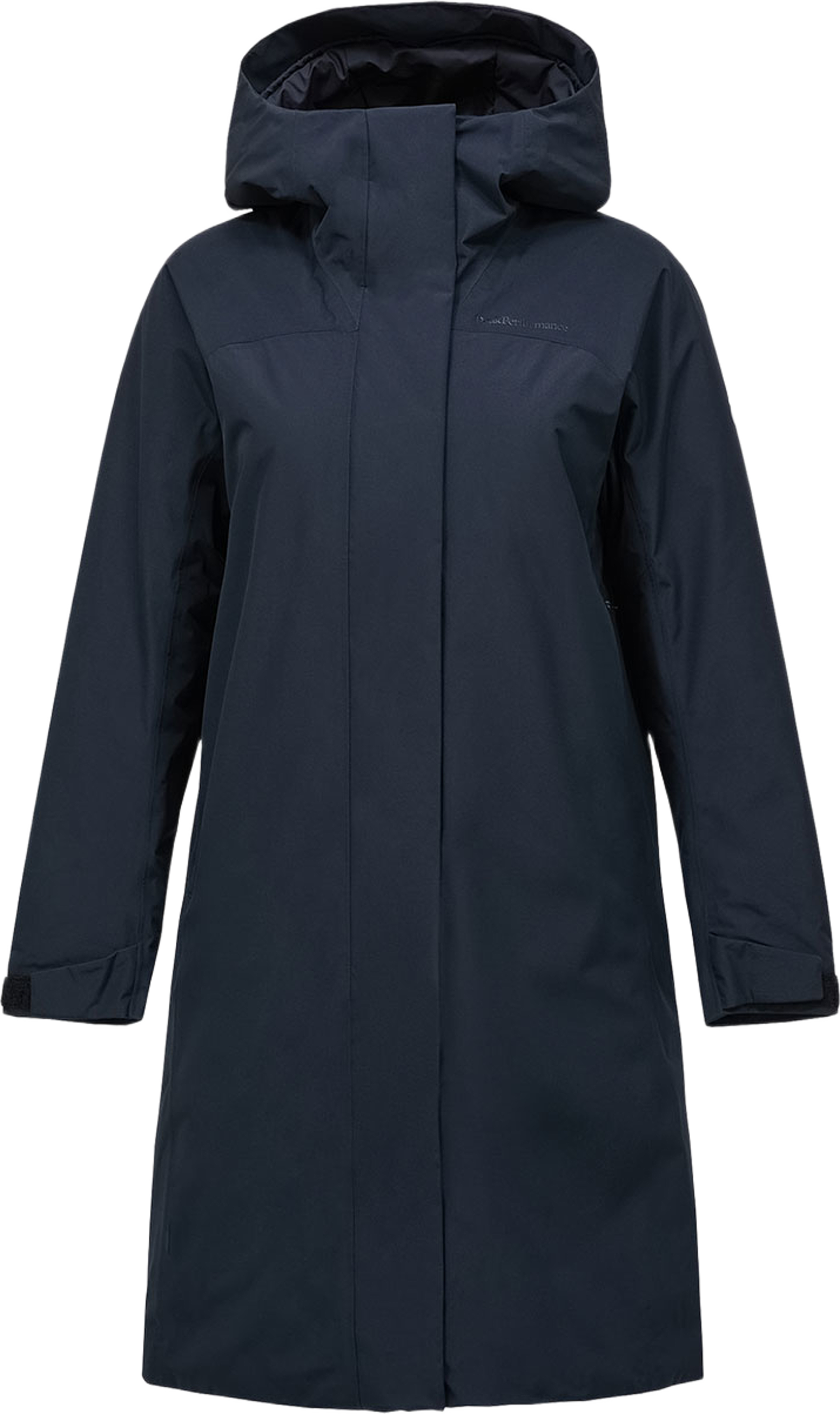 Treeline Insulated Parka, från Peak Performance, i färgen Black. Klicka för att öppna bilden i stort format