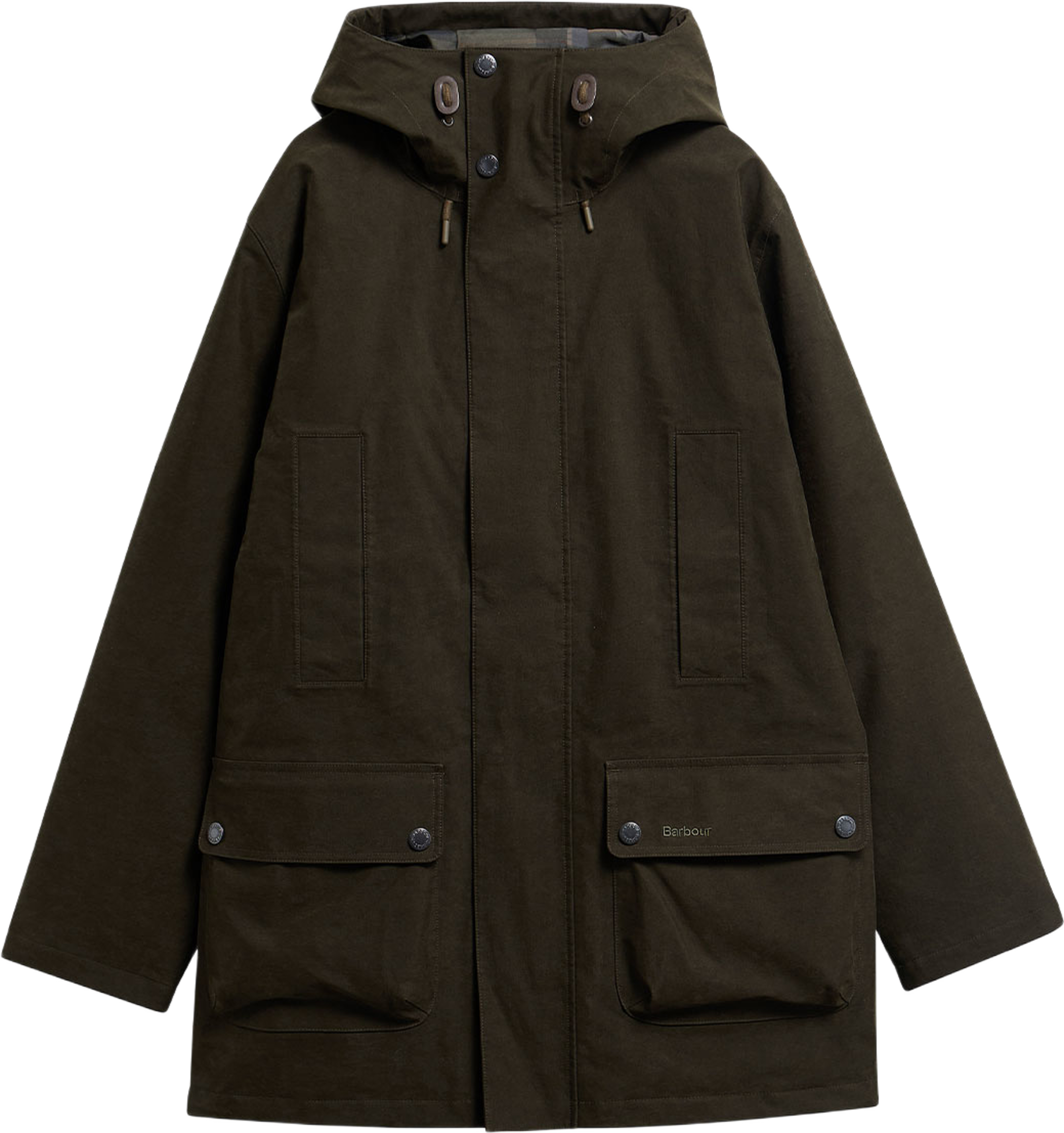 Barbour Northfield Winter Waterproof Parka, från Barbour, i färgen Dark Sage. Klicka för att öppna bilden i stort format