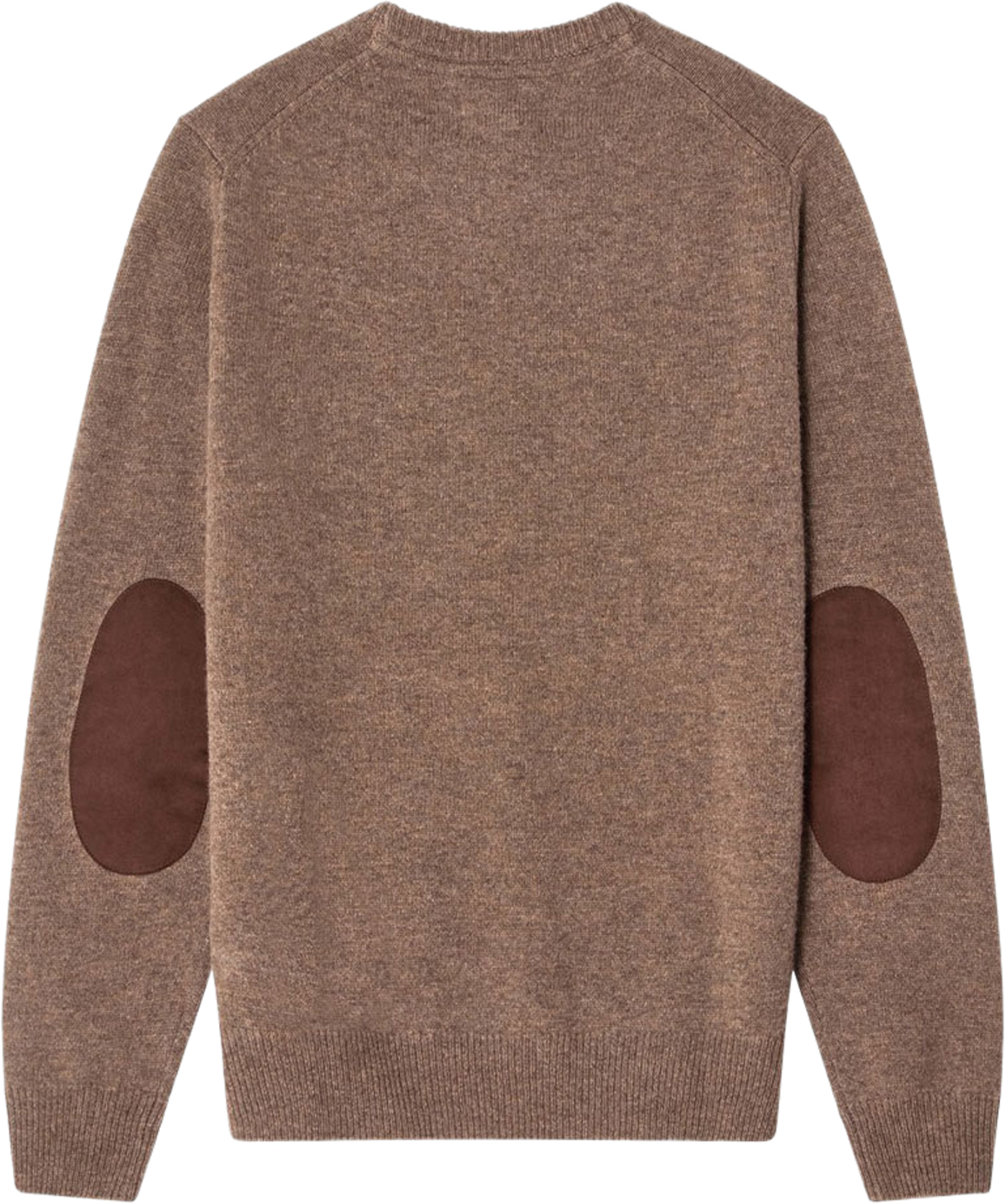 Barbour Essential Patch Crew Neck Sweater, från Barbour, i färgen Dk Stone. Klicka för att öppna bilden i stort format