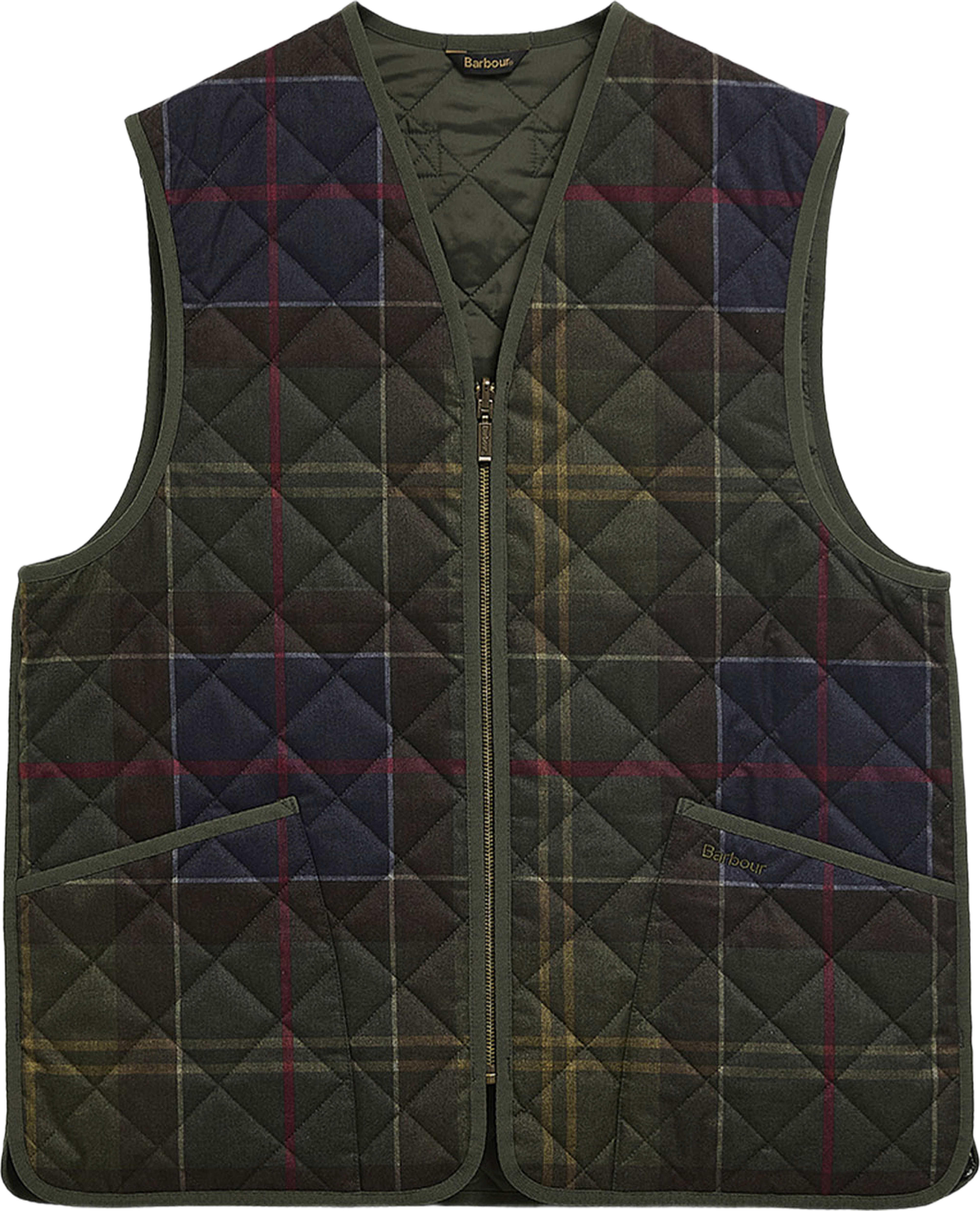 Barbour Icons Tartan Quilted Liner, från Barbour, i färgen Classic Tartan. Klicka för att öppna bilden i stort format