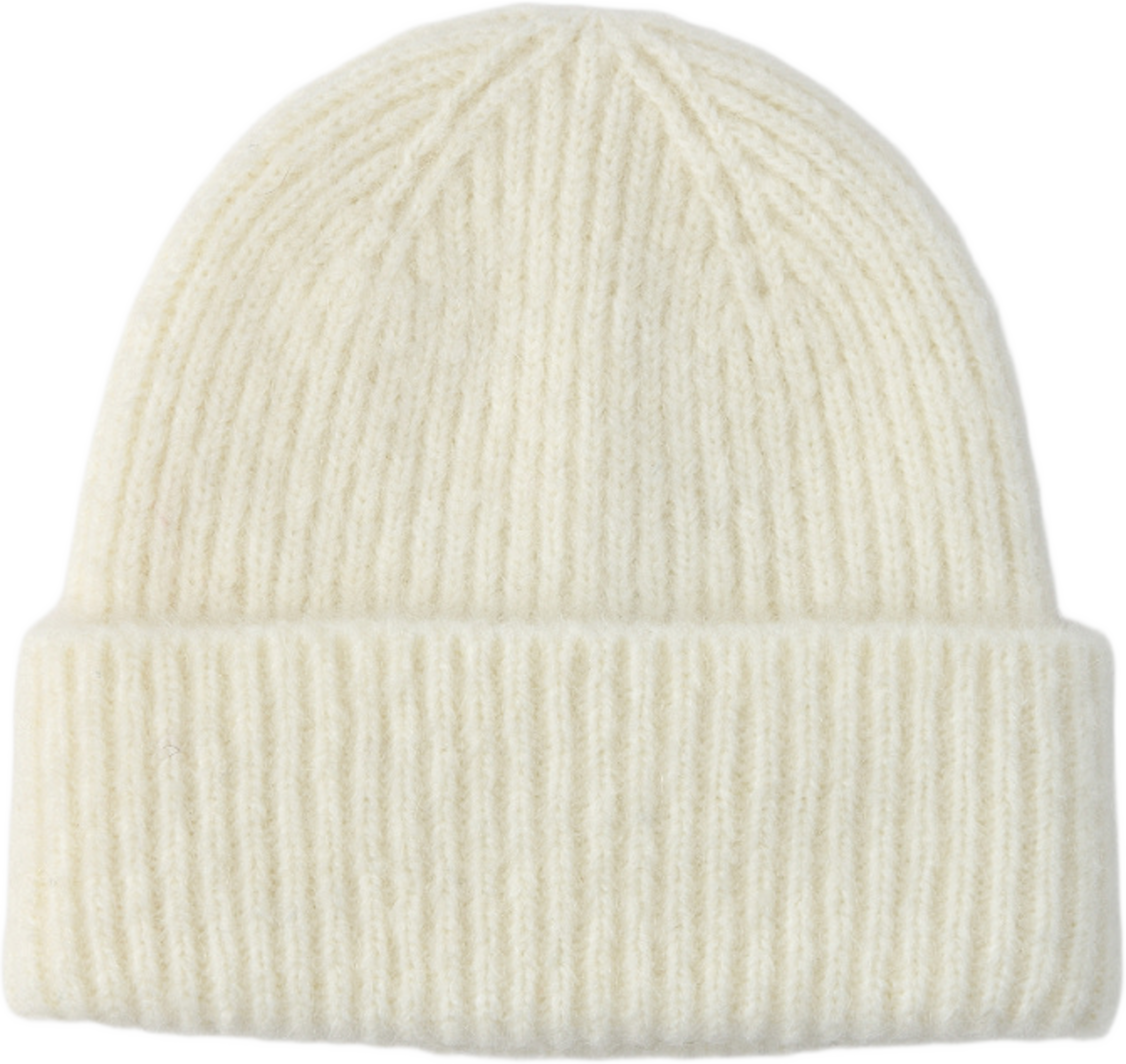 Mössa i ull- och mohairmix ELSY, från Wera, i färgen White. Klicka för att öppna bilden i stort format