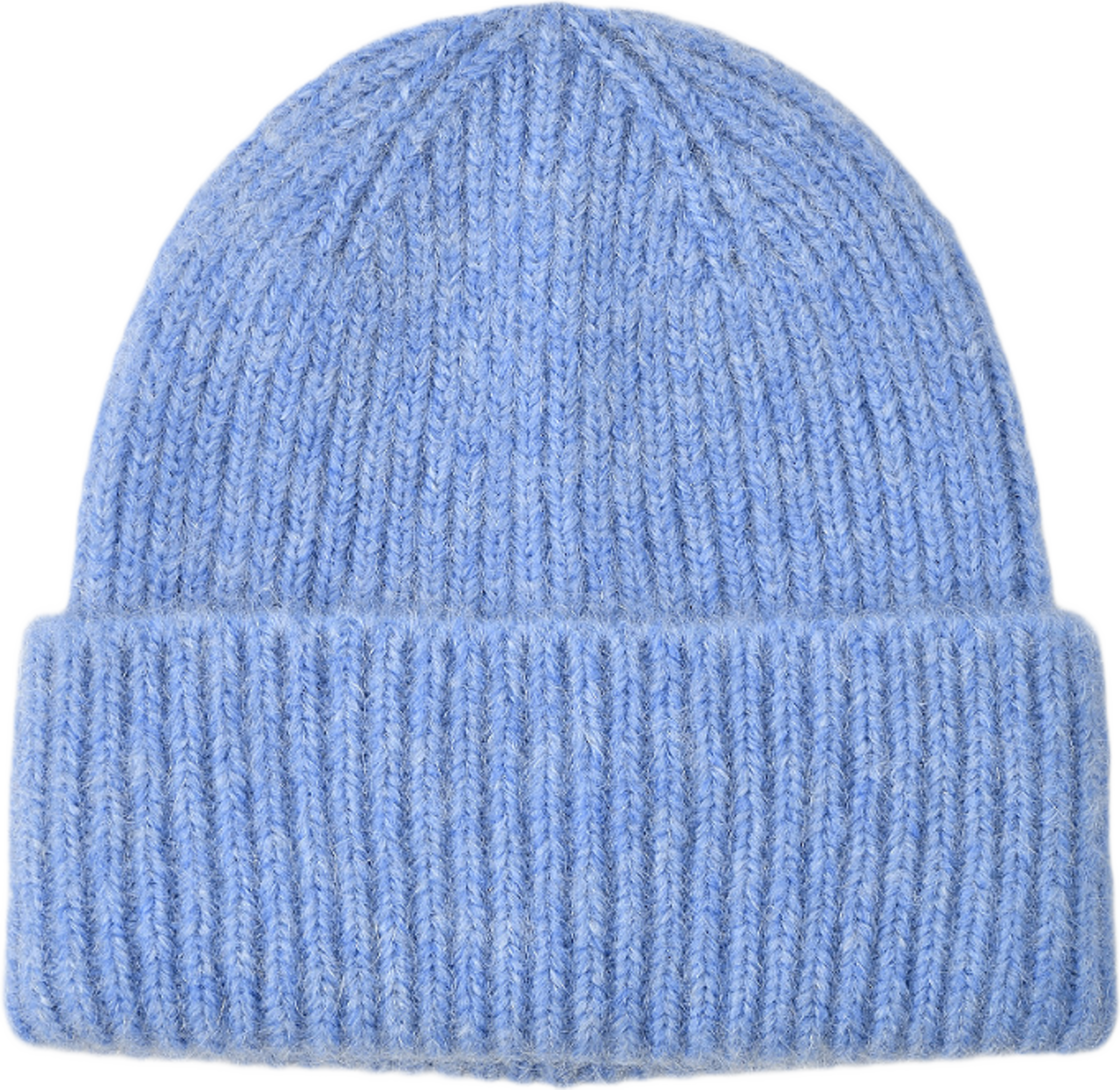 Mössa i ull- och mohairmix ELSY, från Wera, i färgen Blue. Klicka för att öppna bilden i stort format