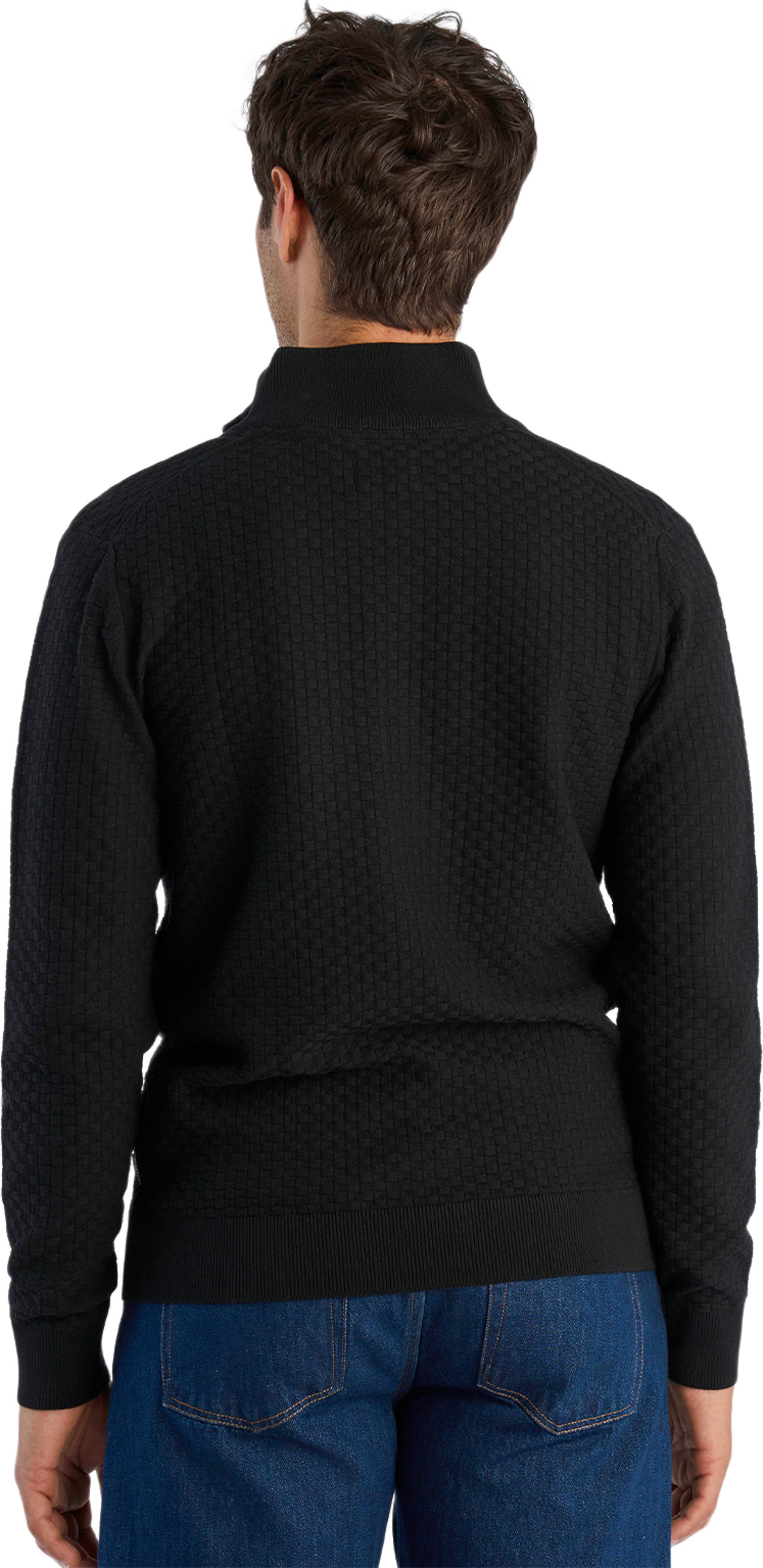 Cardigan, från Lindbergh, i färgen Black. Klicka för att öppna bilden i stort format