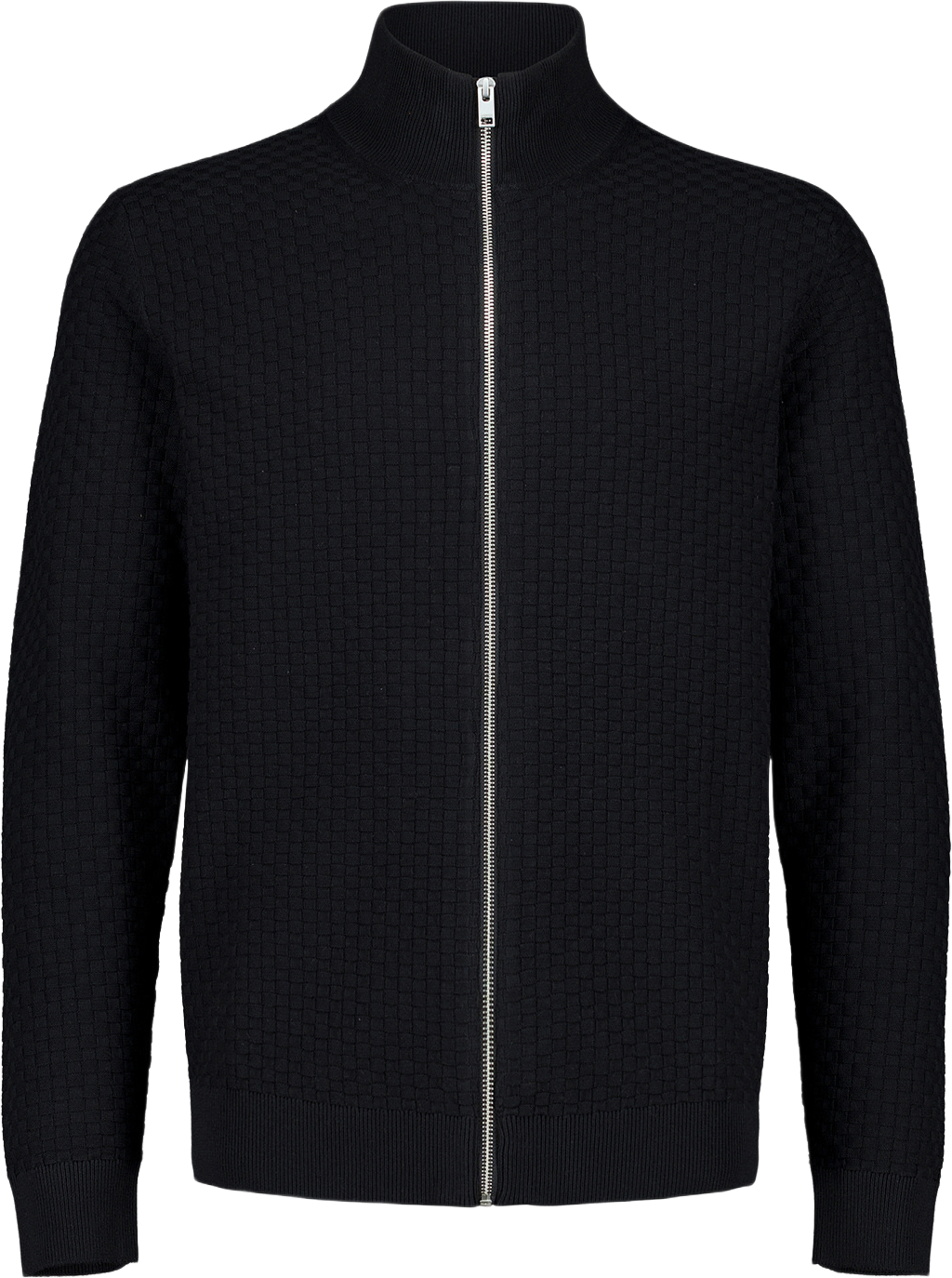Cardigan, från Lindbergh, i färgen Black. Klicka för att öppna bilden i stort format