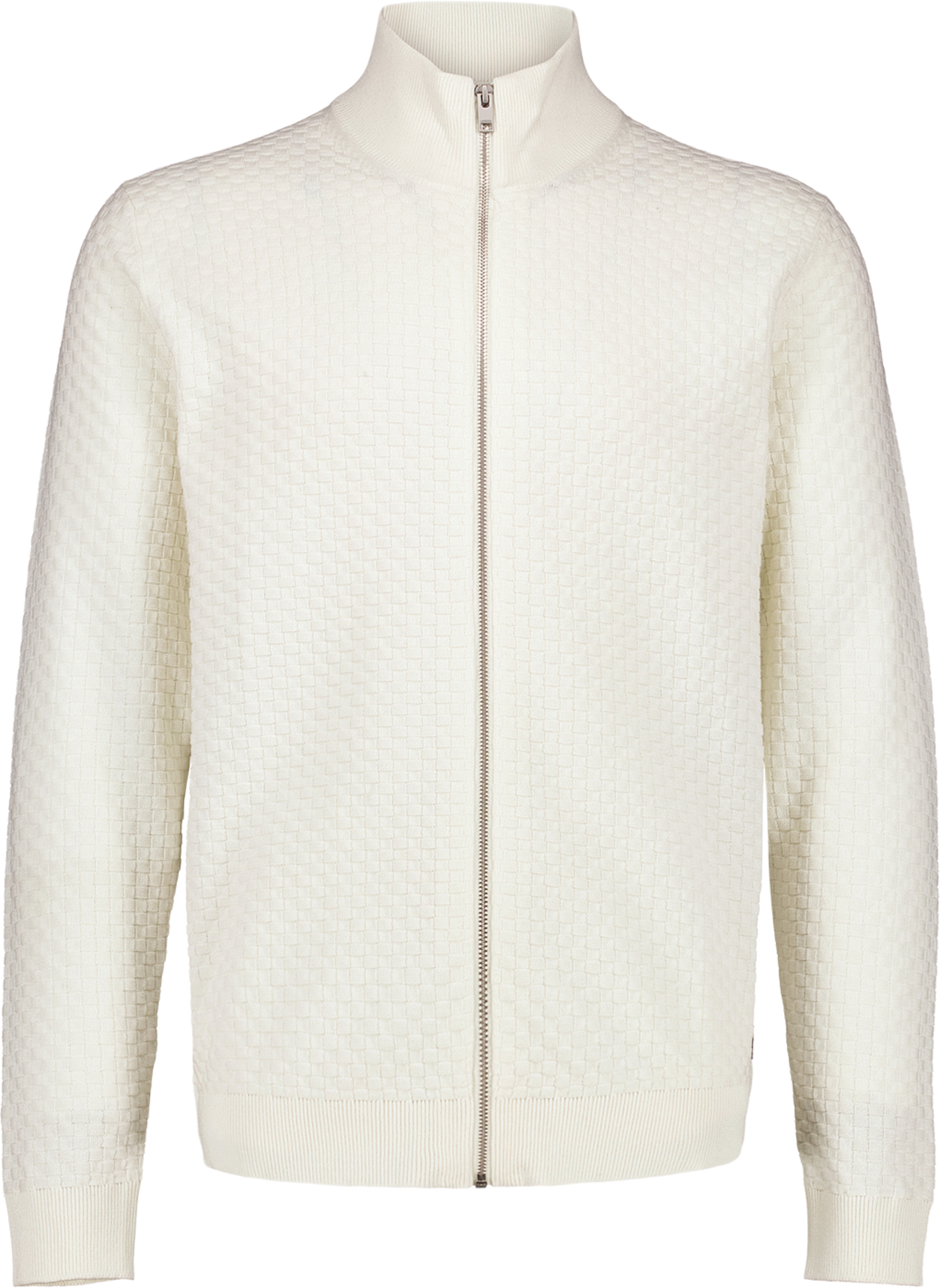 Cardigan, från Lindbergh, i färgen Off White. Klicka för att öppna bilden i stort format