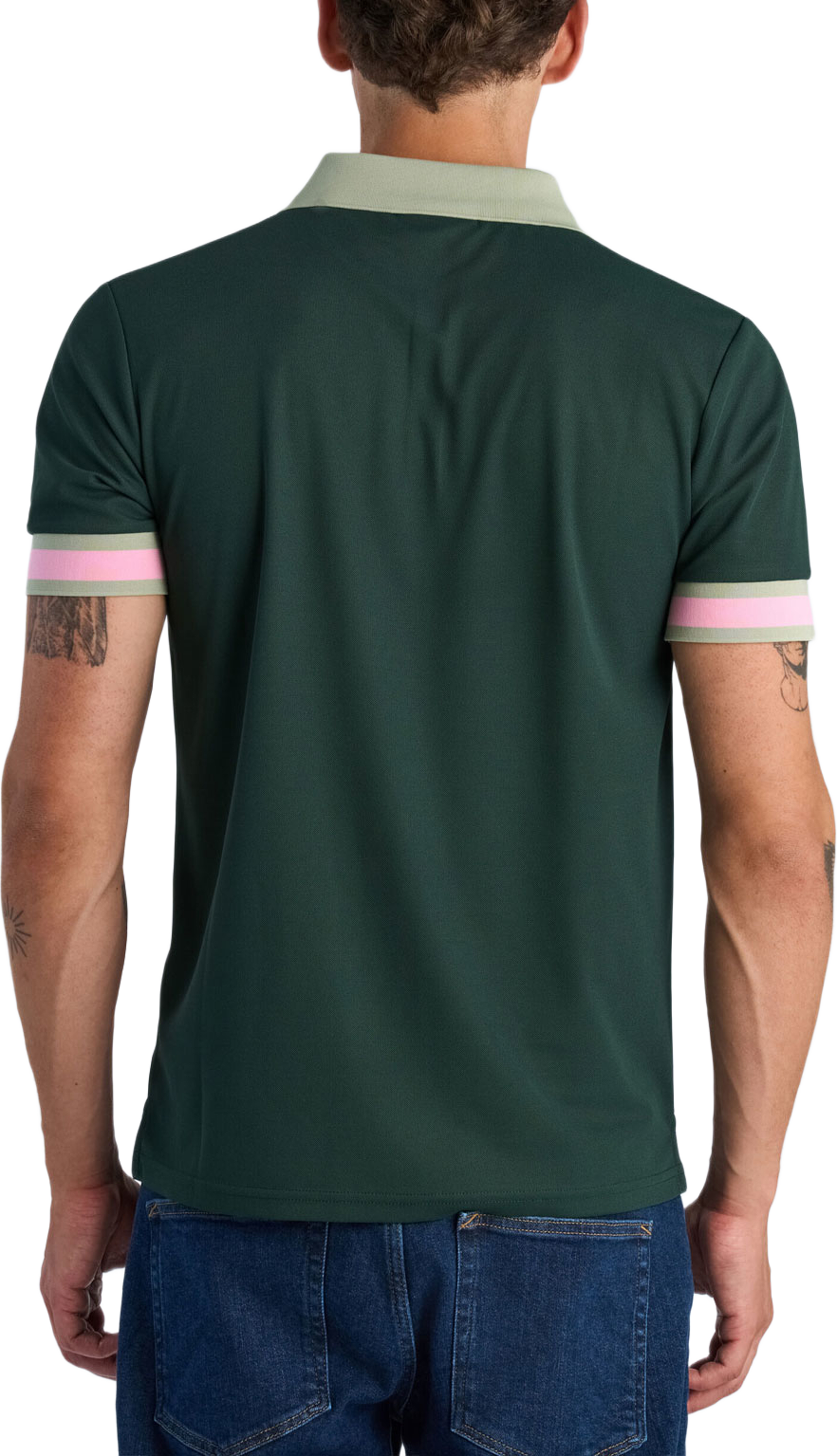 Functional polo pique S/S, från Lindbergh, i färgen Army. Klicka för att öppna bilden i stort format