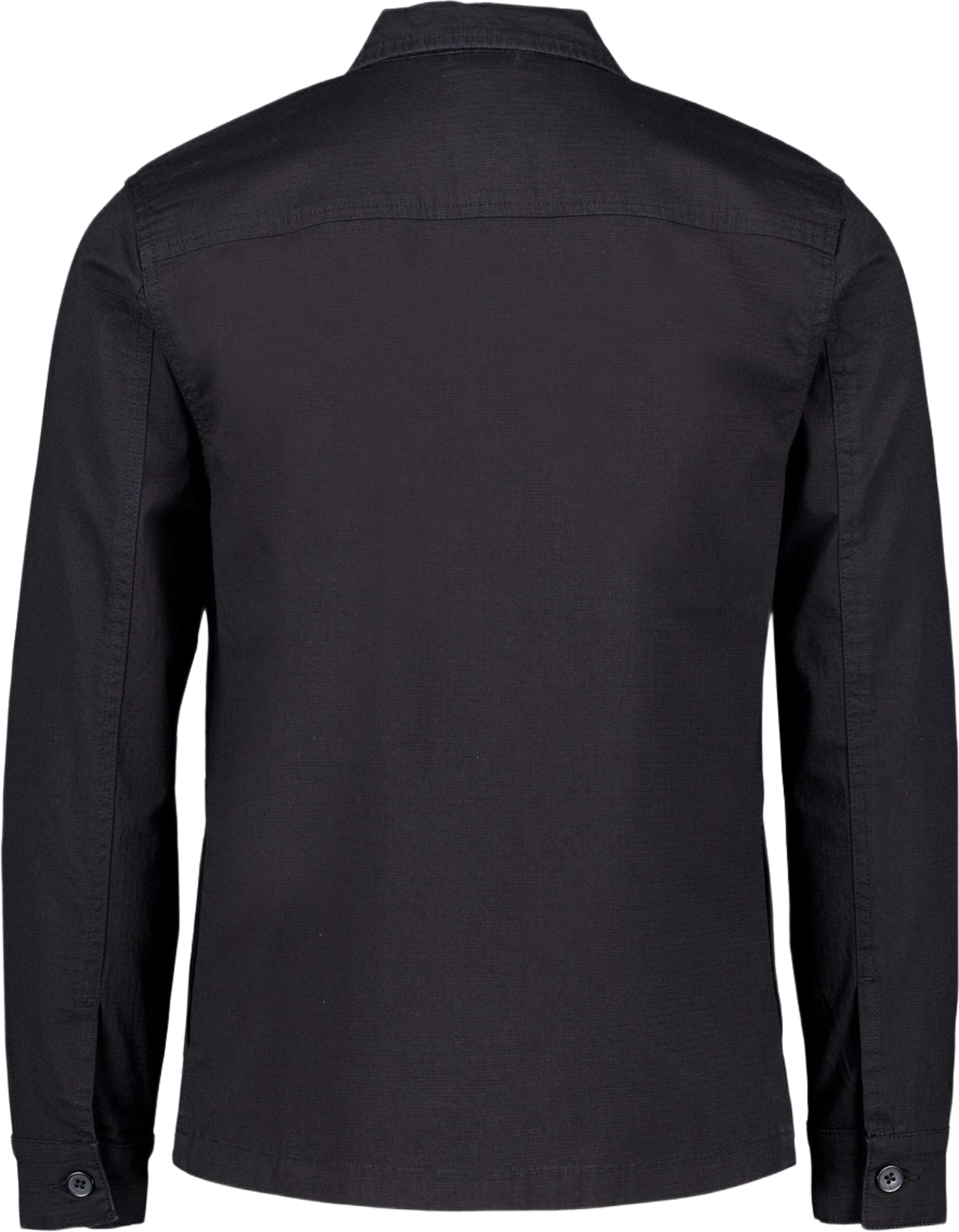 Rip stop overshirt, från Lindbergh, i färgen Black. Klicka för att öppna bilden i stort format