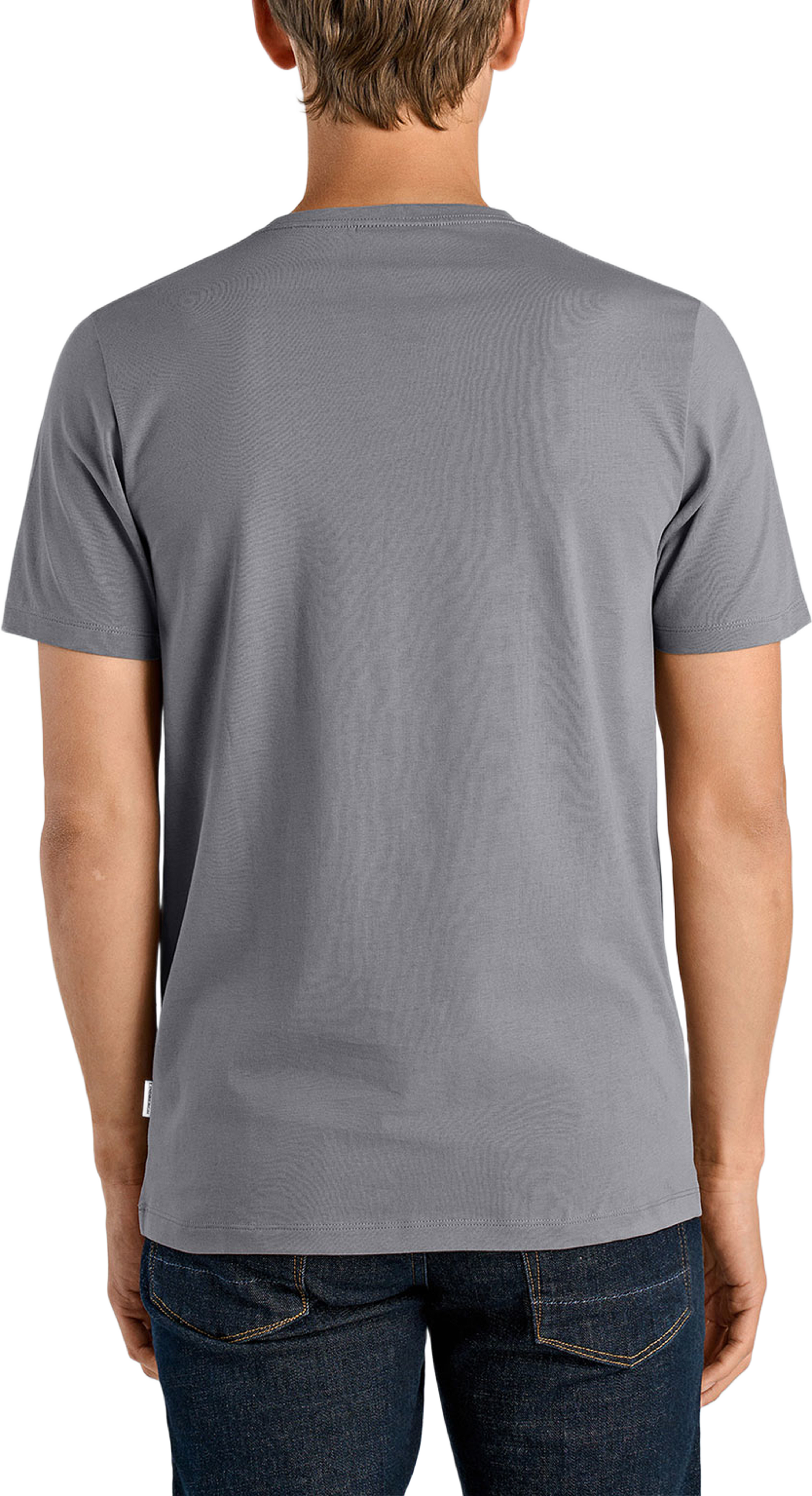 7-pack logo tee S/S, från Lindbergh, i färgen Bl-na-gr-wh. Klicka för att öppna bilden i stort format