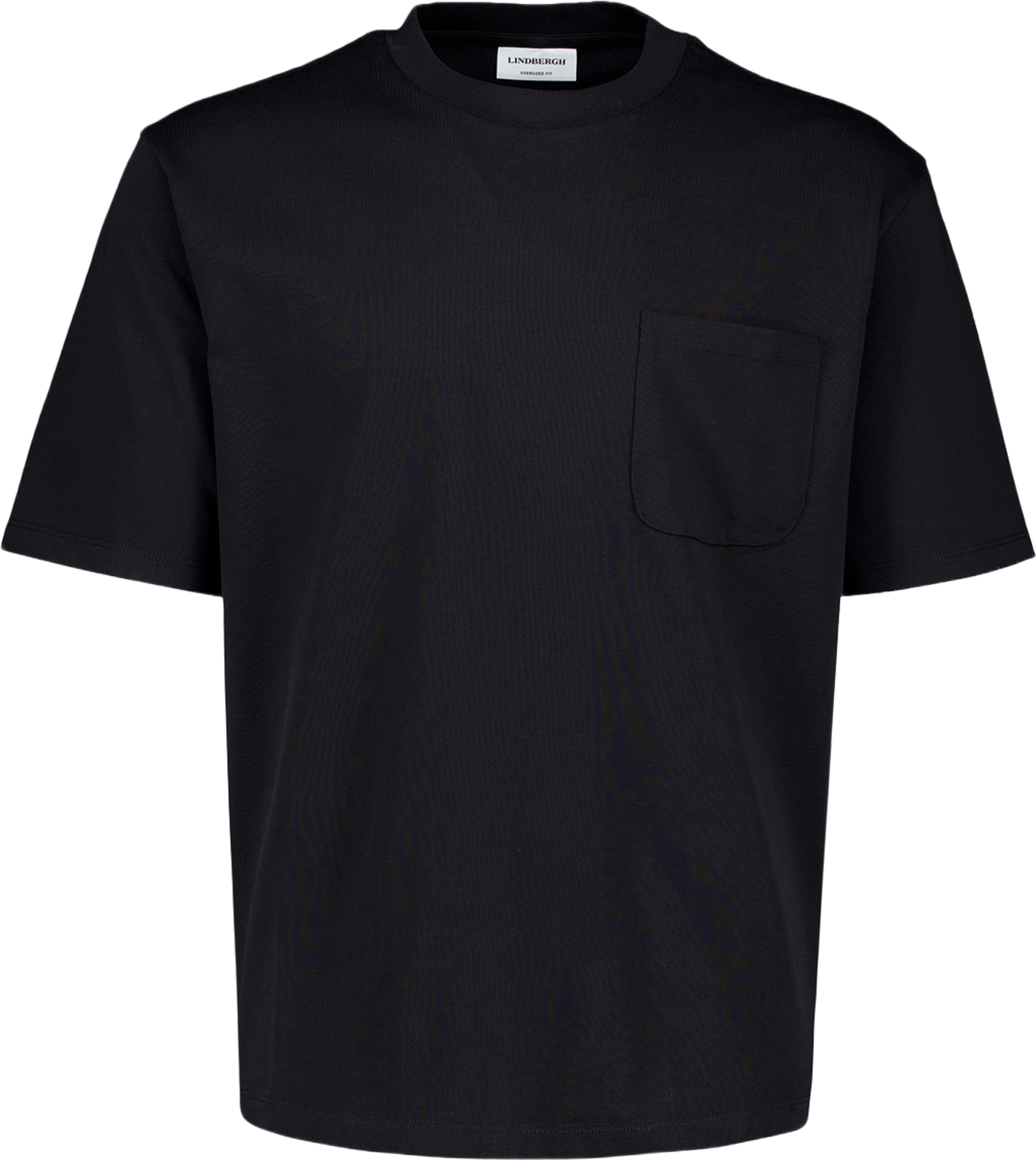 O-neck oversize cropped S/S, från Lindbergh, i färgen Black. Klicka för att öppna bilden i stort format