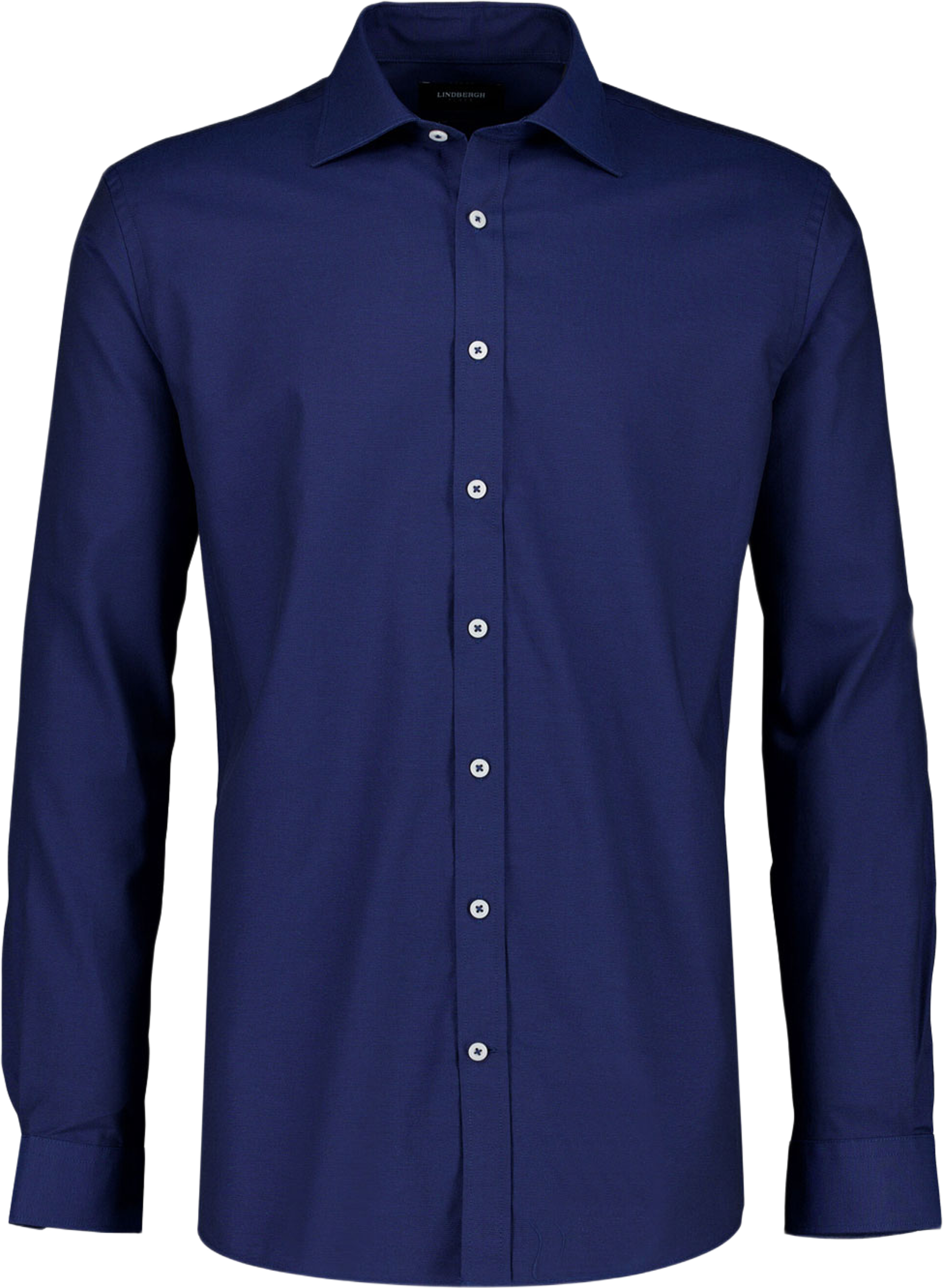 Dress shirt L/S, från Lindbergh, i färgen Blue. Klicka för att öppna bilden i stort format