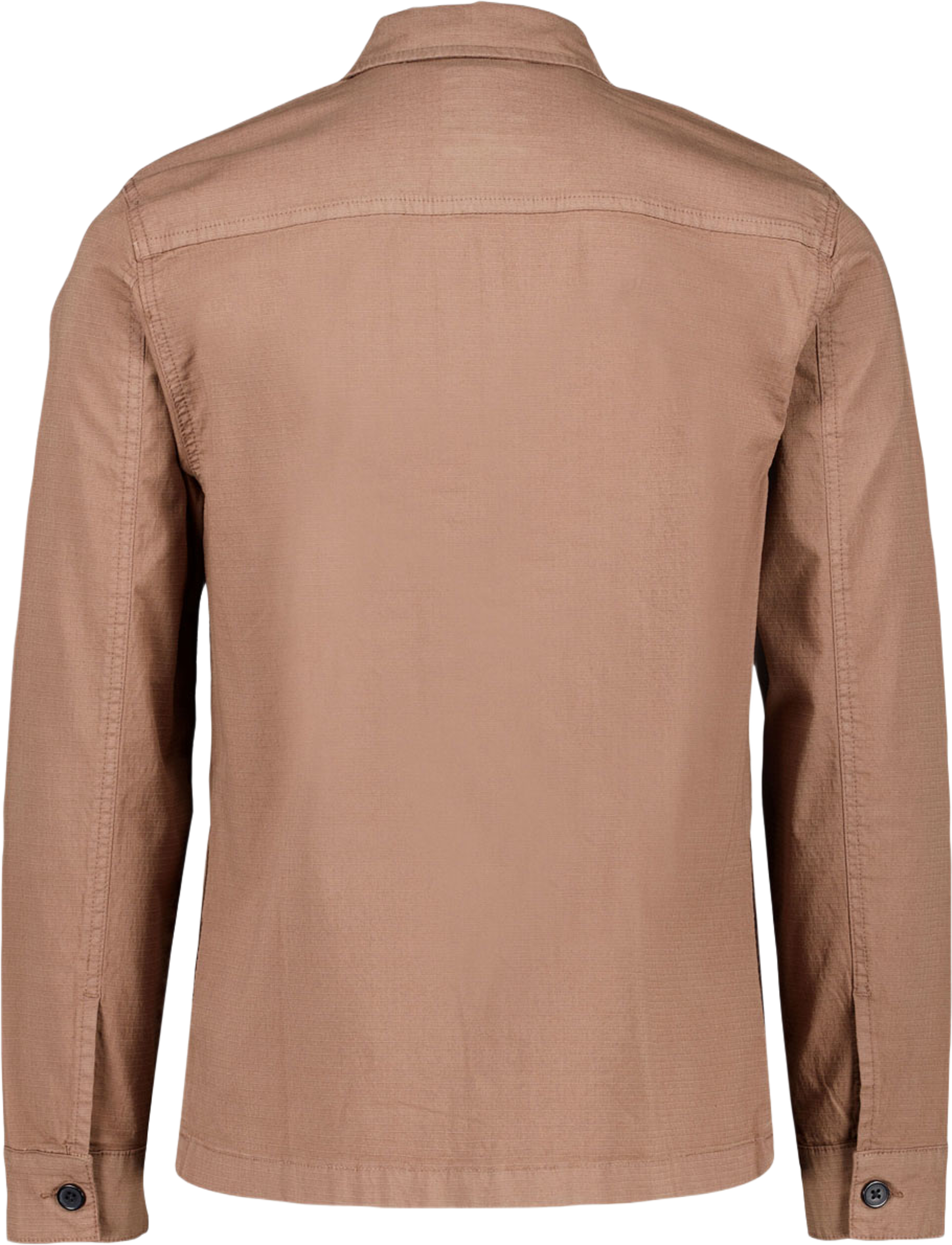 Rip stop overshirt, från Lindbergh, i färgen Brown. Klicka för att öppna bilden i stort format