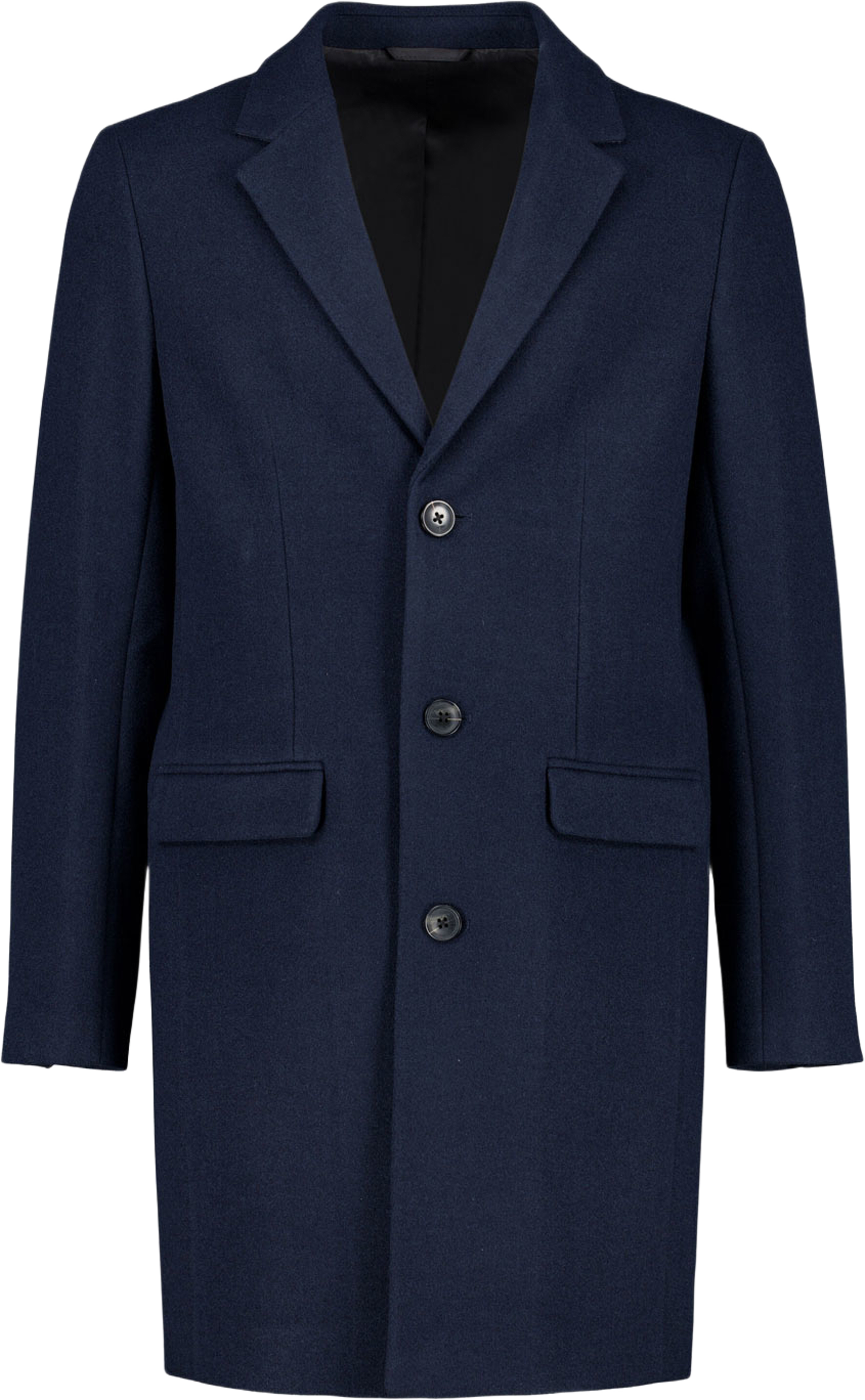 Classic Coat, från Lindbergh, i färgen Navy. Klicka för att öppna bilden i stort format