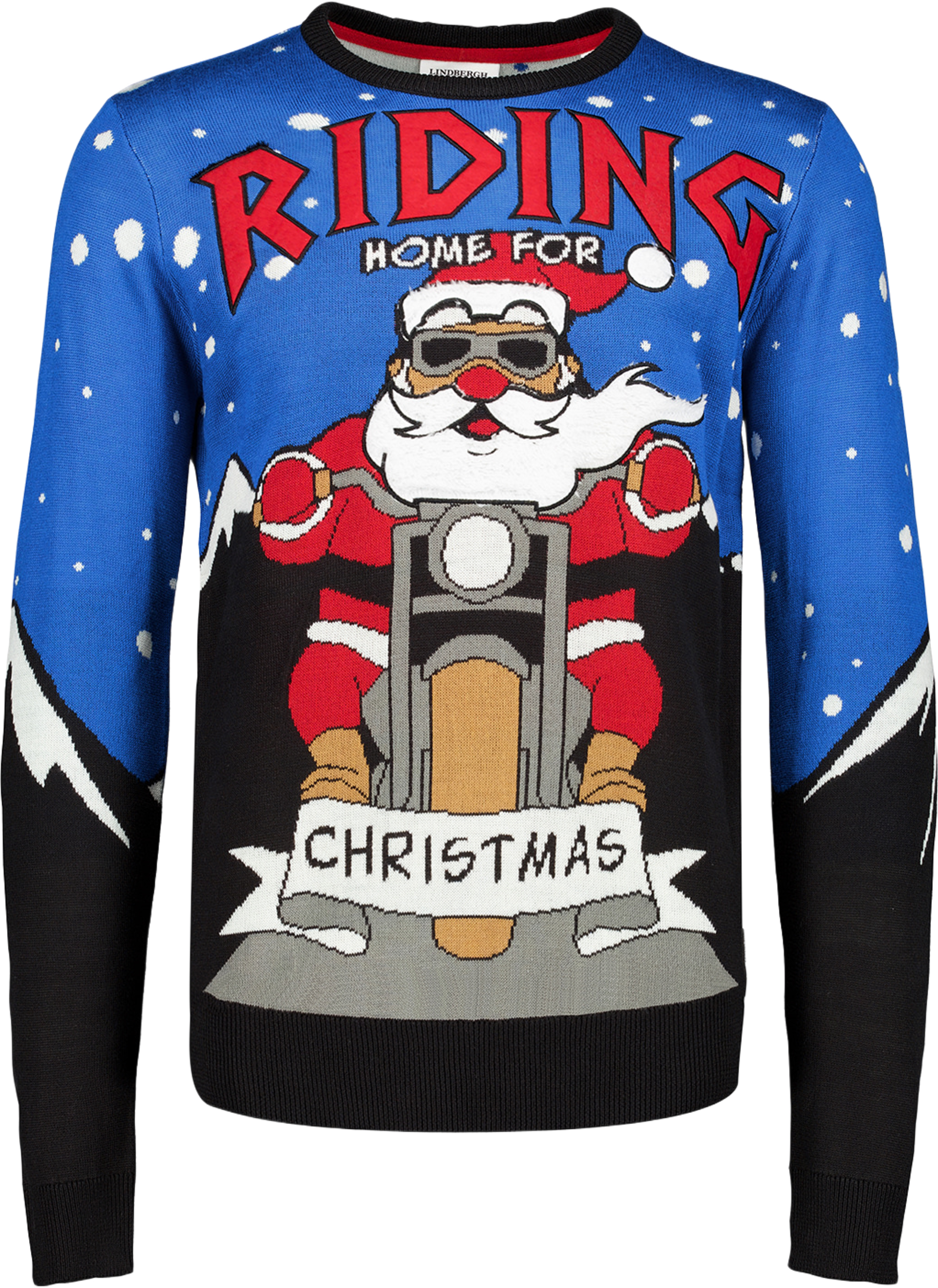 3D X-mas Knit, från Lindbergh, i färgen Black. Klicka för att öppna bilden i stort format