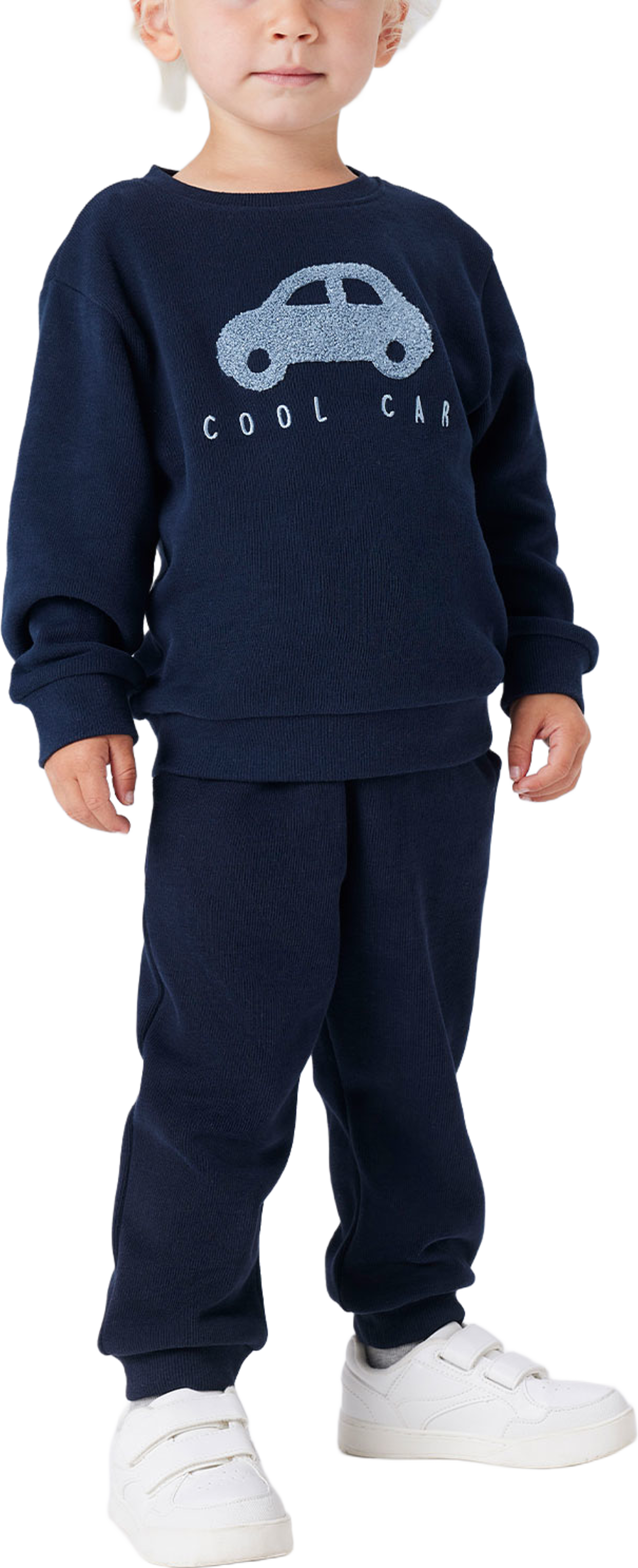 Obear Sweatpants, från Name It, i färgen Dark Sapphire. Klicka för att öppna bilden i stort format