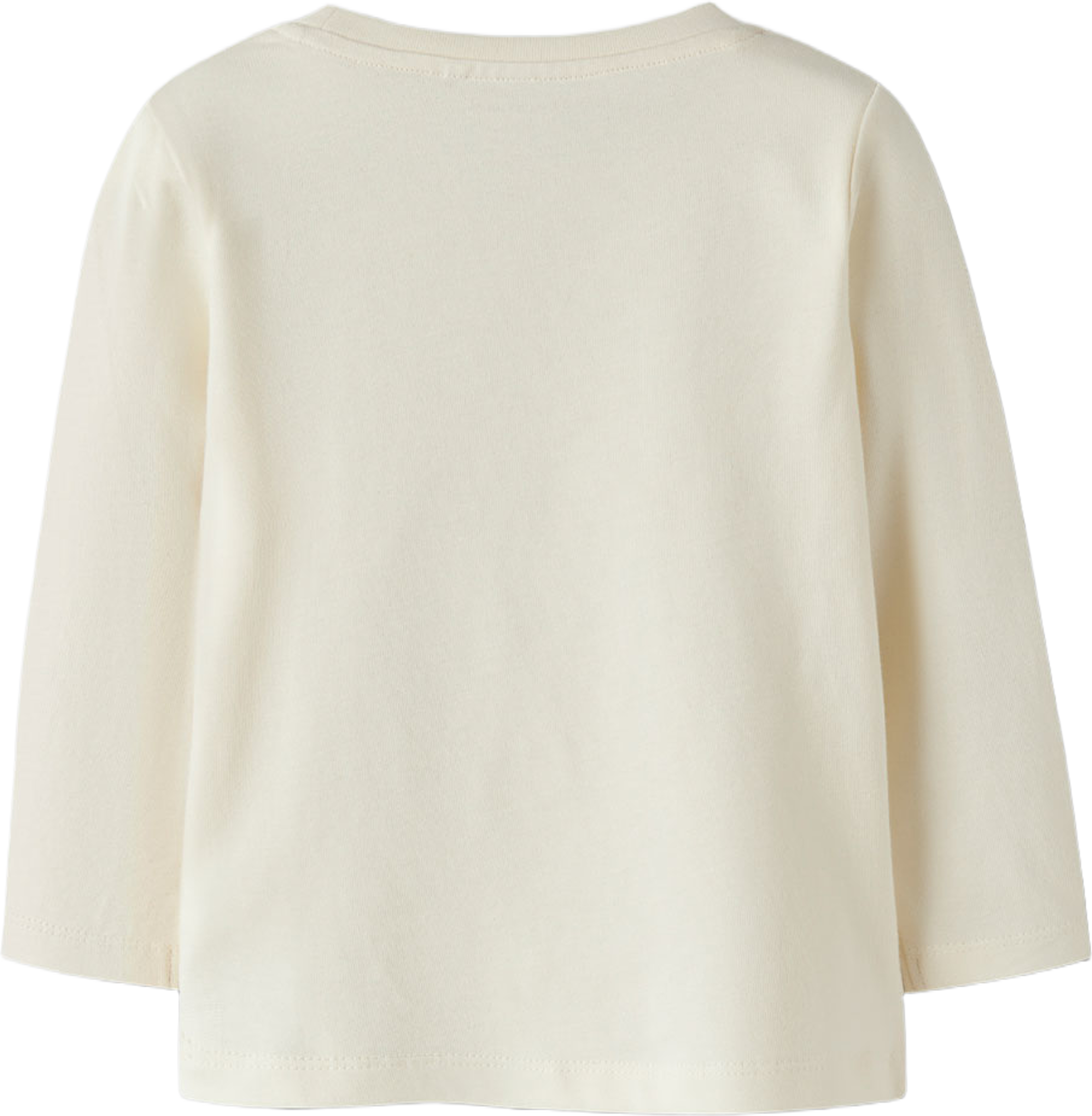 Kayla T-Shirt, från Name It, i färgen Antique White. Klicka för att öppna bilden i stort format