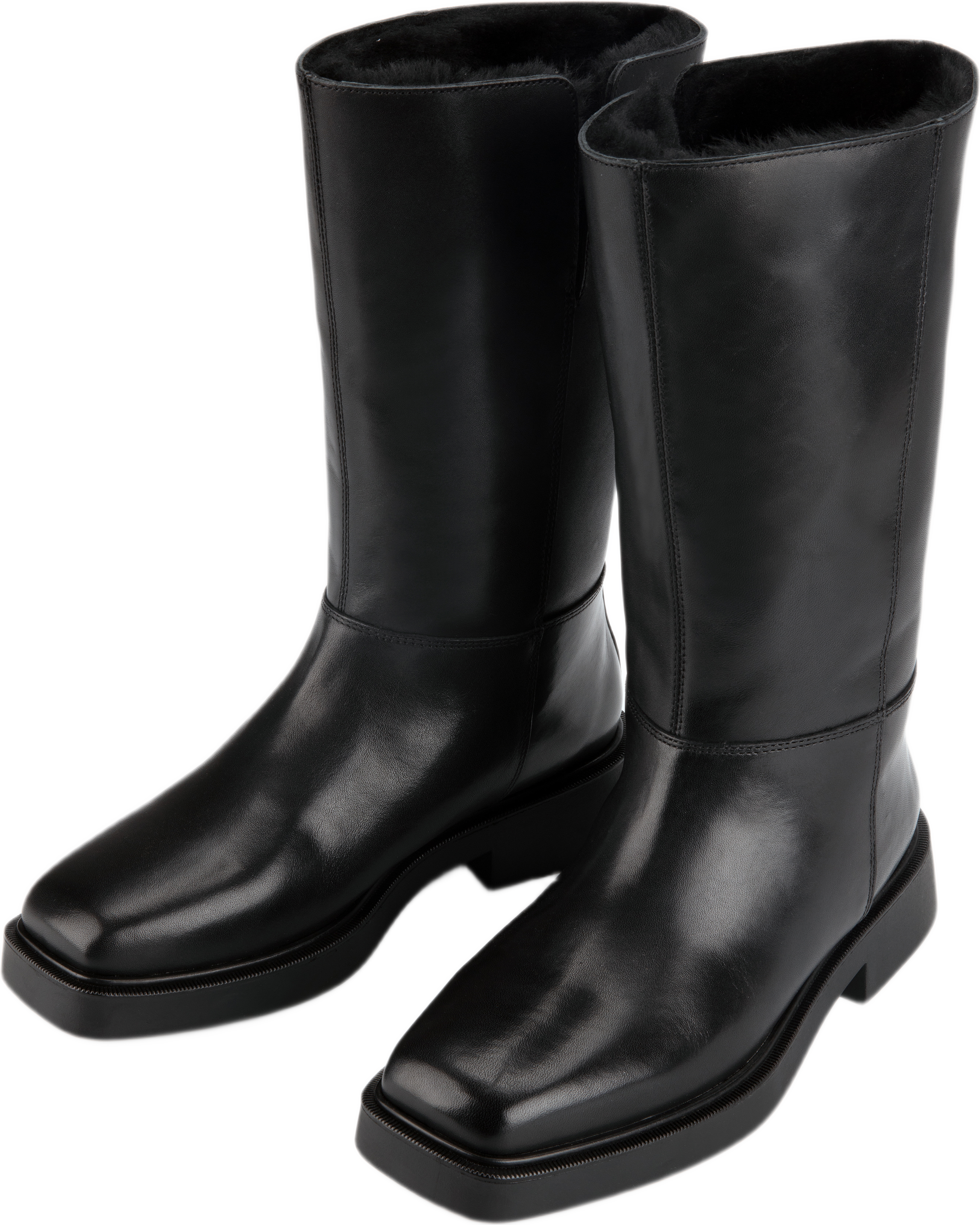 Jillian Boots Low Heel Chunky, från Vagabond Shoemakers, i färgen Black. Klicka för att öppna bilden i stort format