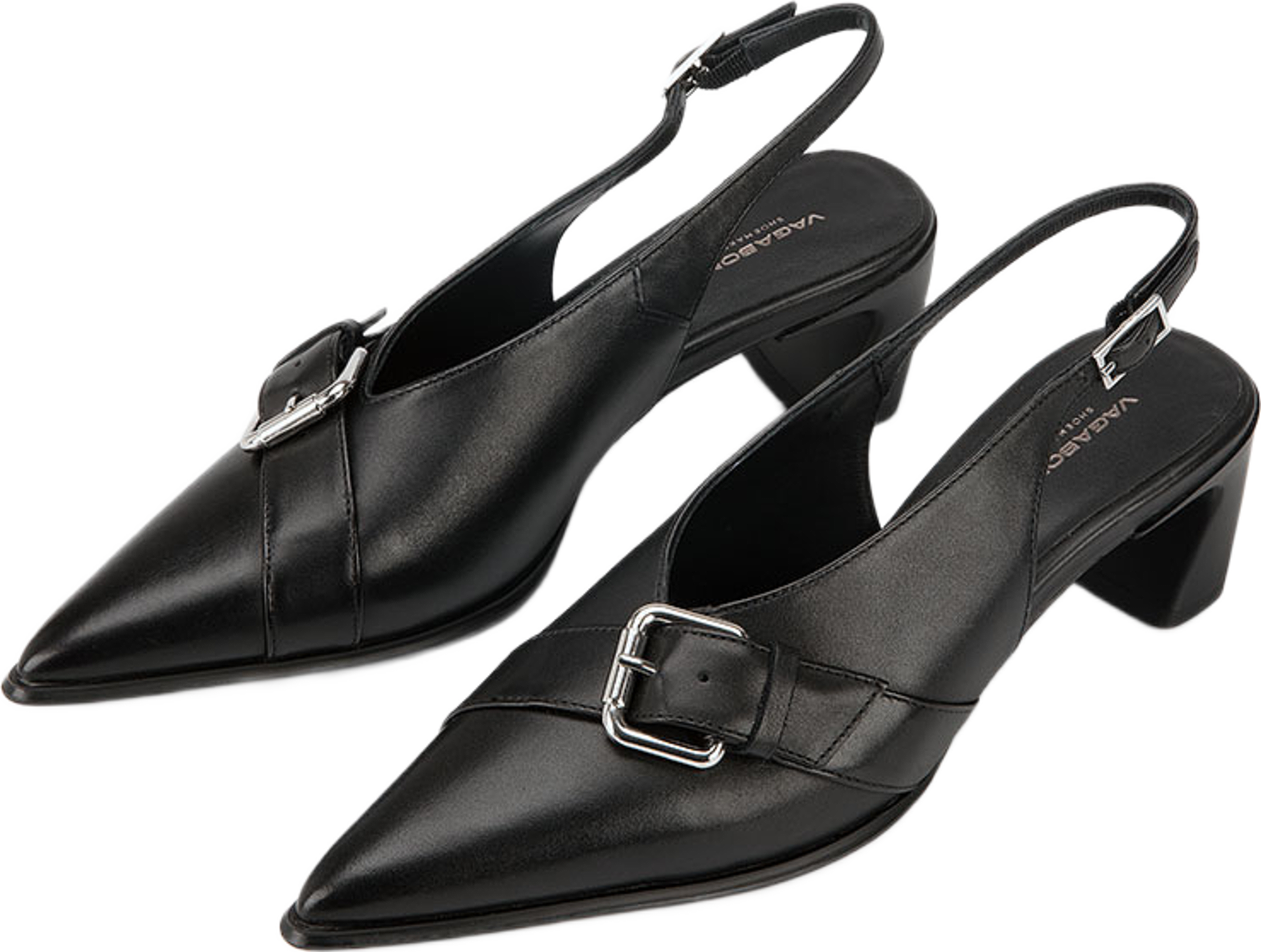 Ilona Pumps, från Vagabond Shoemakers, i färgen Black. Klicka för att öppna bilden i stort format
