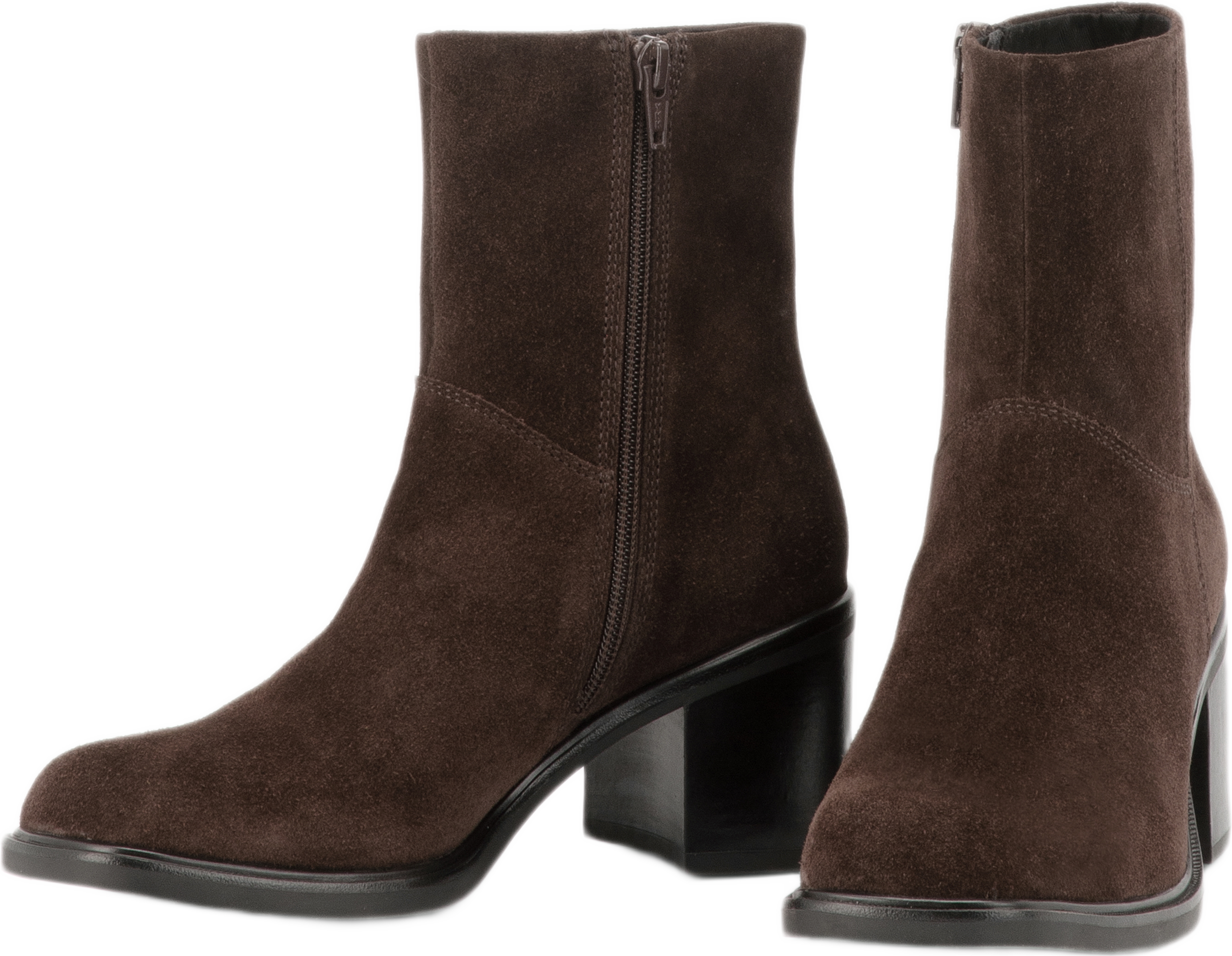 Meryl Boots Heel Classic, från Vagabond Shoemakers, i färgen Java. Klicka för att öppna bilden i stort format