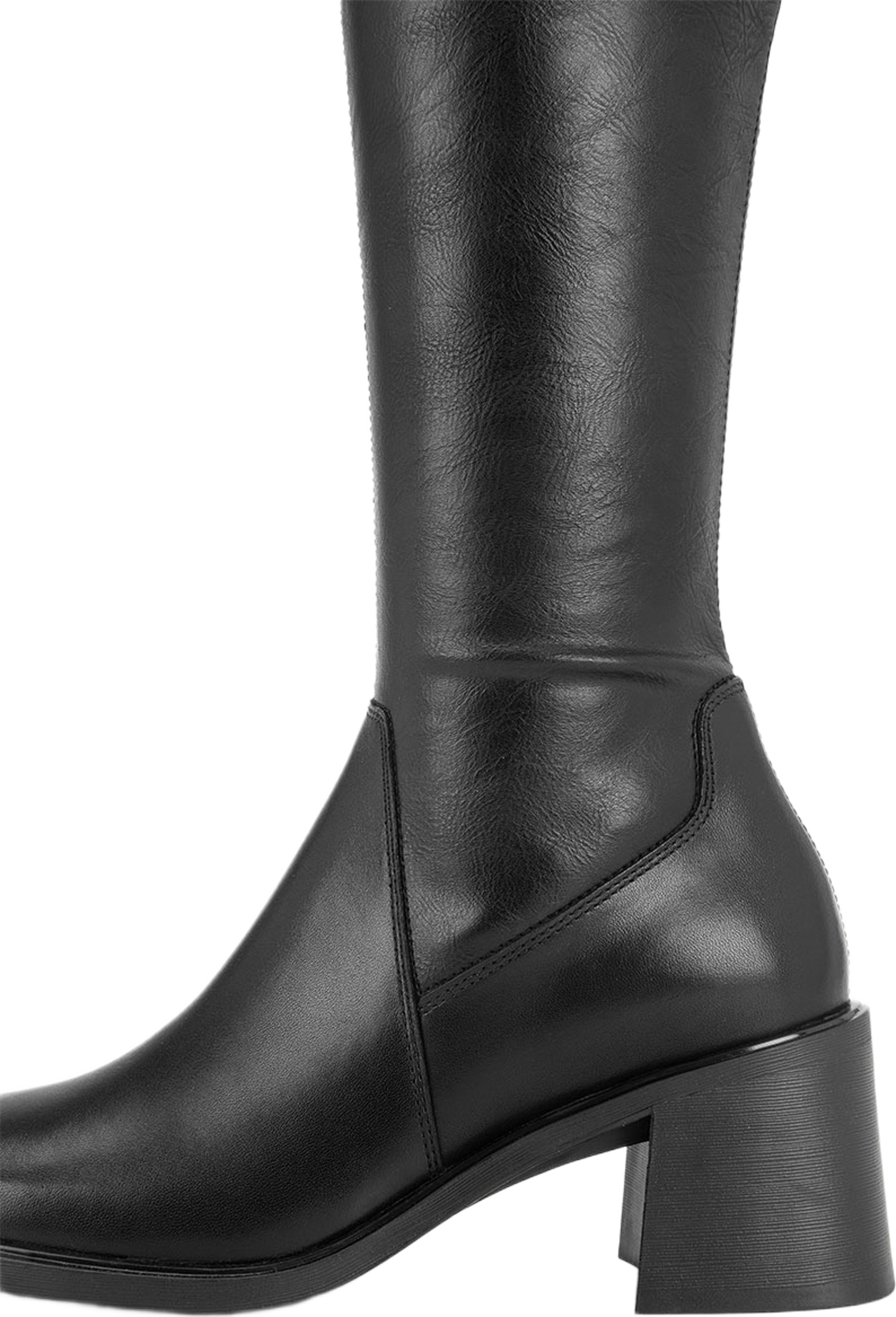 Vega Tall Boots, från Vagabond Shoemakers, i färgen Black. Klicka för att öppna bilden i stort format