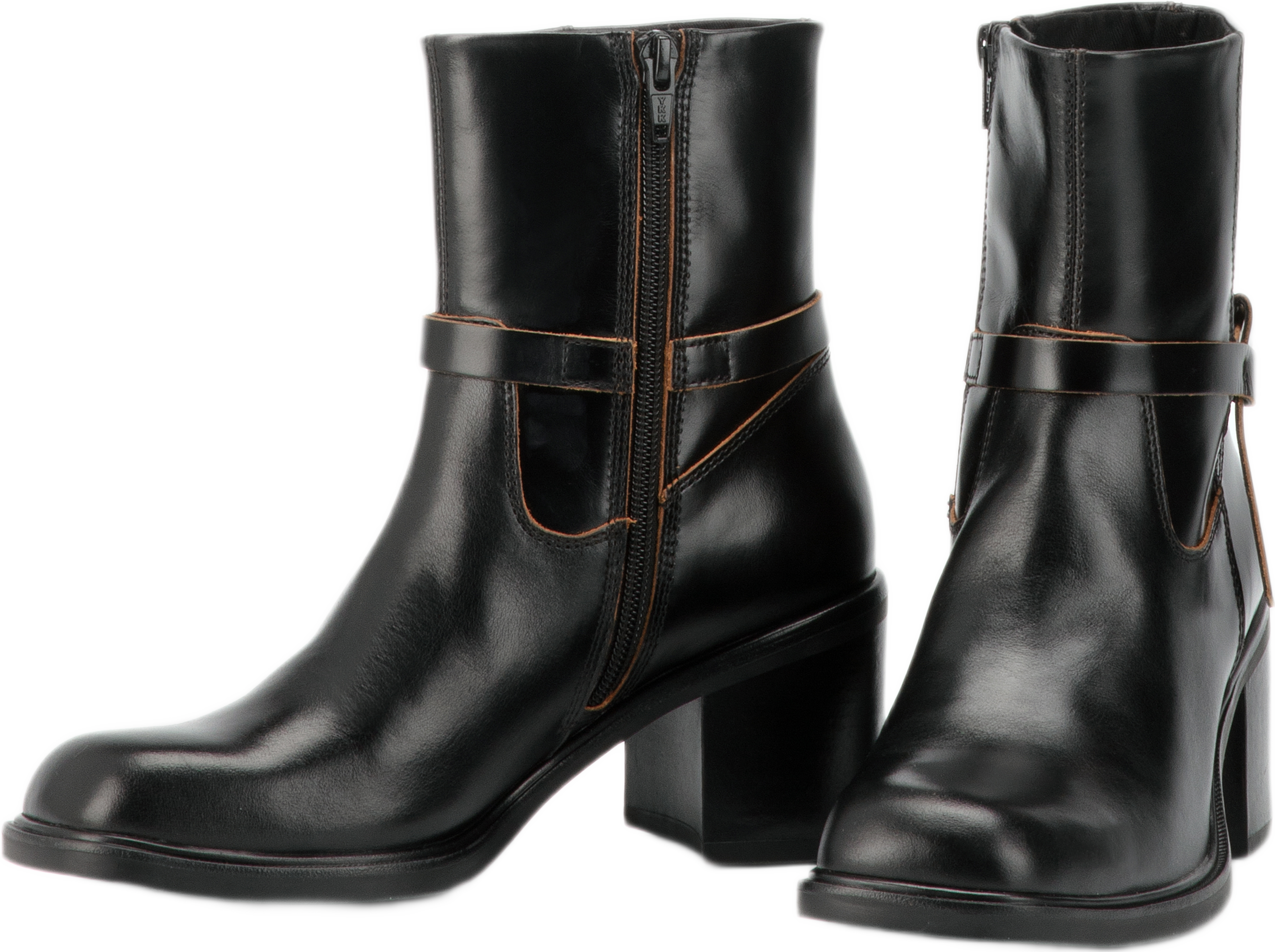 Meryl Boots Heel Classic, från Vagabond Shoemakers, i färgen Black. Klicka för att öppna bilden i stort format