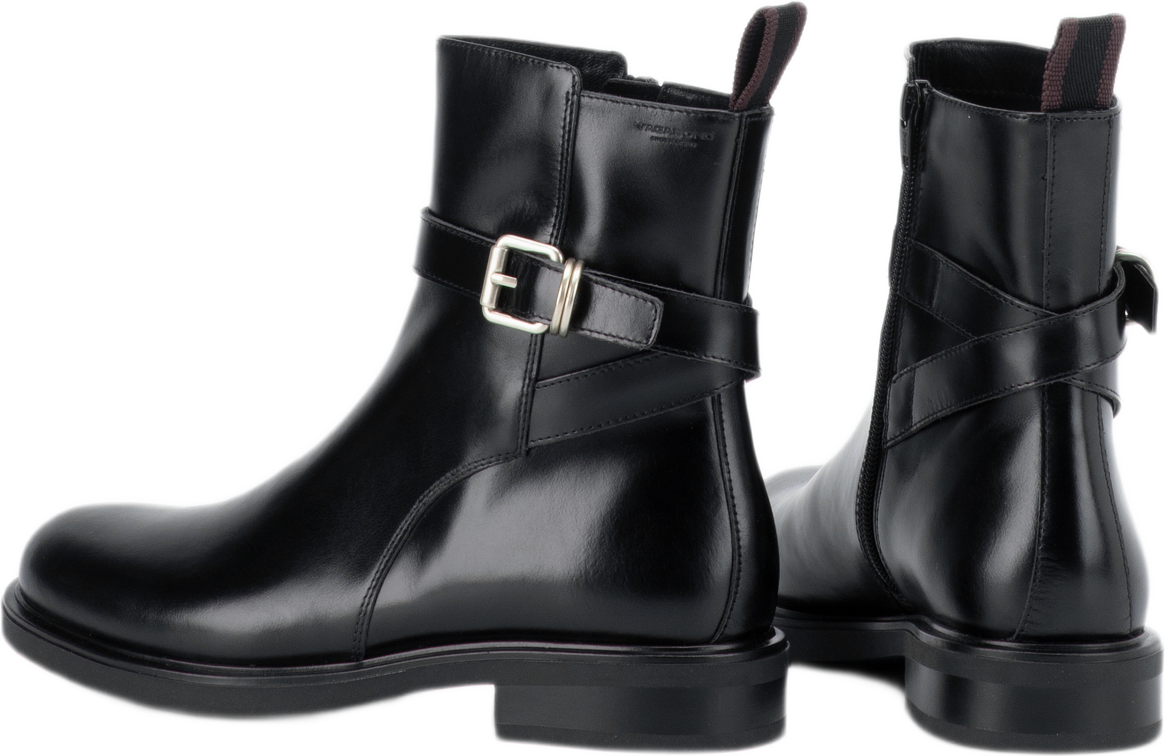 Freya Boots Low Heel Classic, från Vagabond Shoemakers, i färgen Black. Klicka för att öppna bilden i stort format