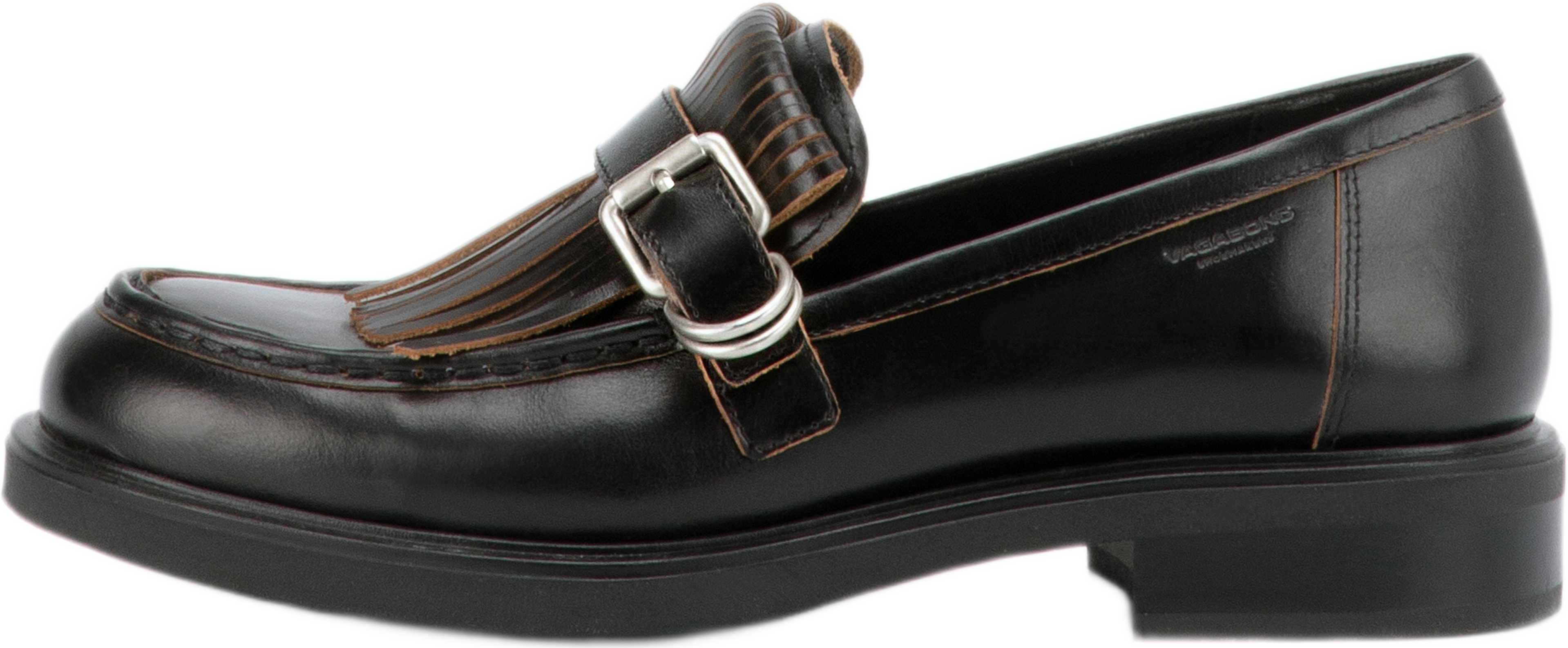 Freya Shoes Loafer, från Vagabond Shoemakers, i färgen Black. Klicka för att öppna bilden i stort format