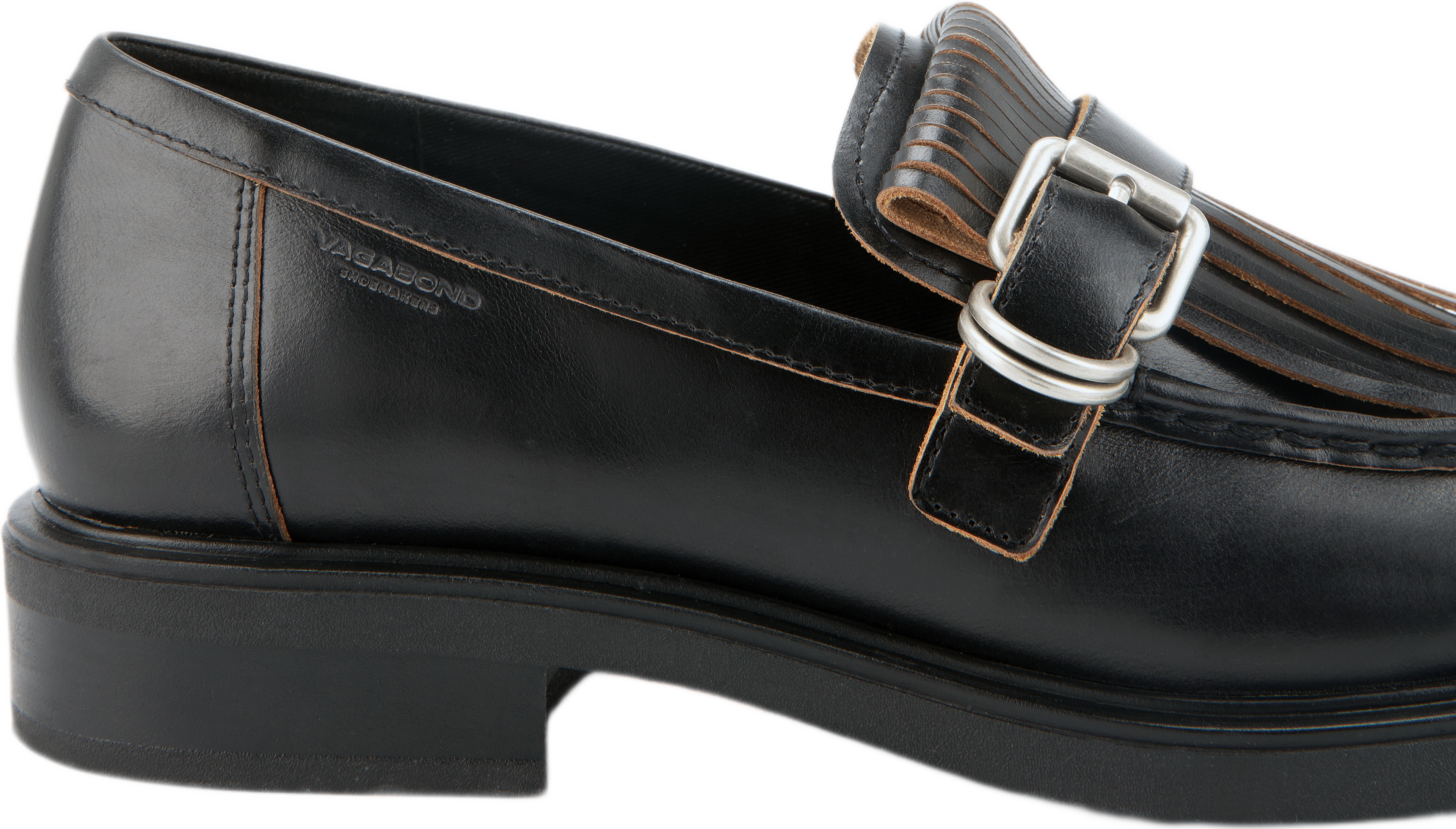 Freya Shoes Loafer, från Vagabond Shoemakers, i färgen Black. Klicka för att öppna bilden i stort format