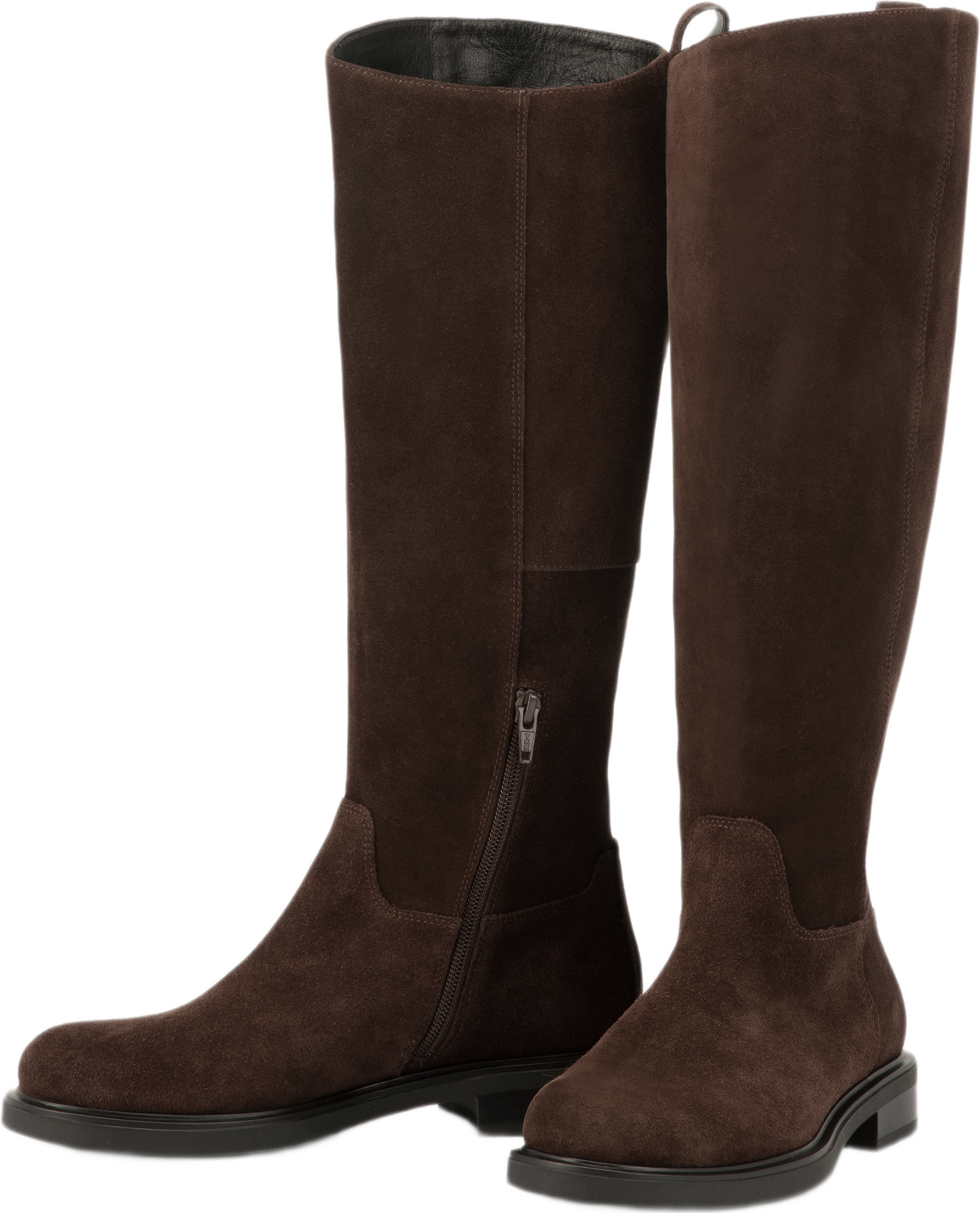 Freya Tall Boots Low Heel, från Vagabond Shoemakers, i färgen Java. Klicka för att öppna bilden i stort format