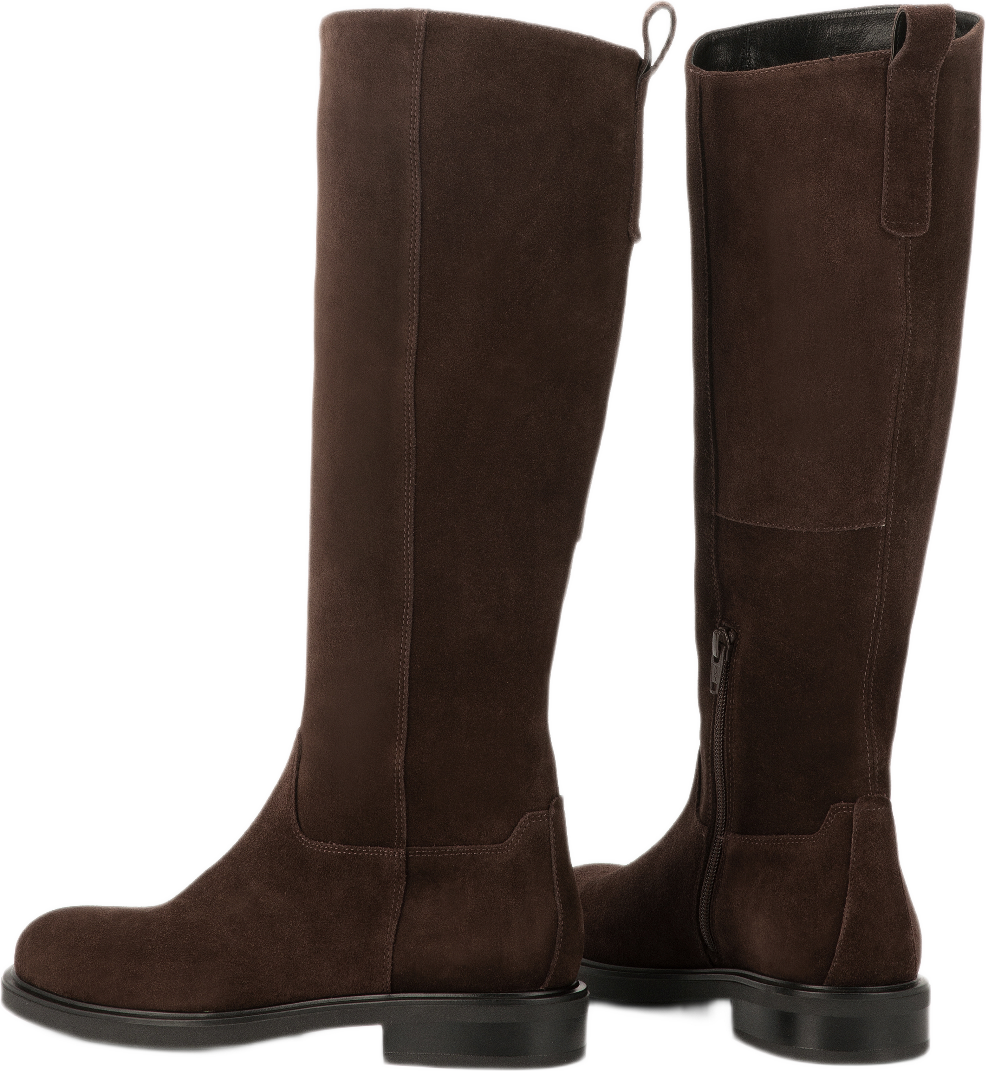 Freya Tall Boots Low Heel, från Vagabond Shoemakers, i färgen Java. Klicka för att öppna bilden i stort format