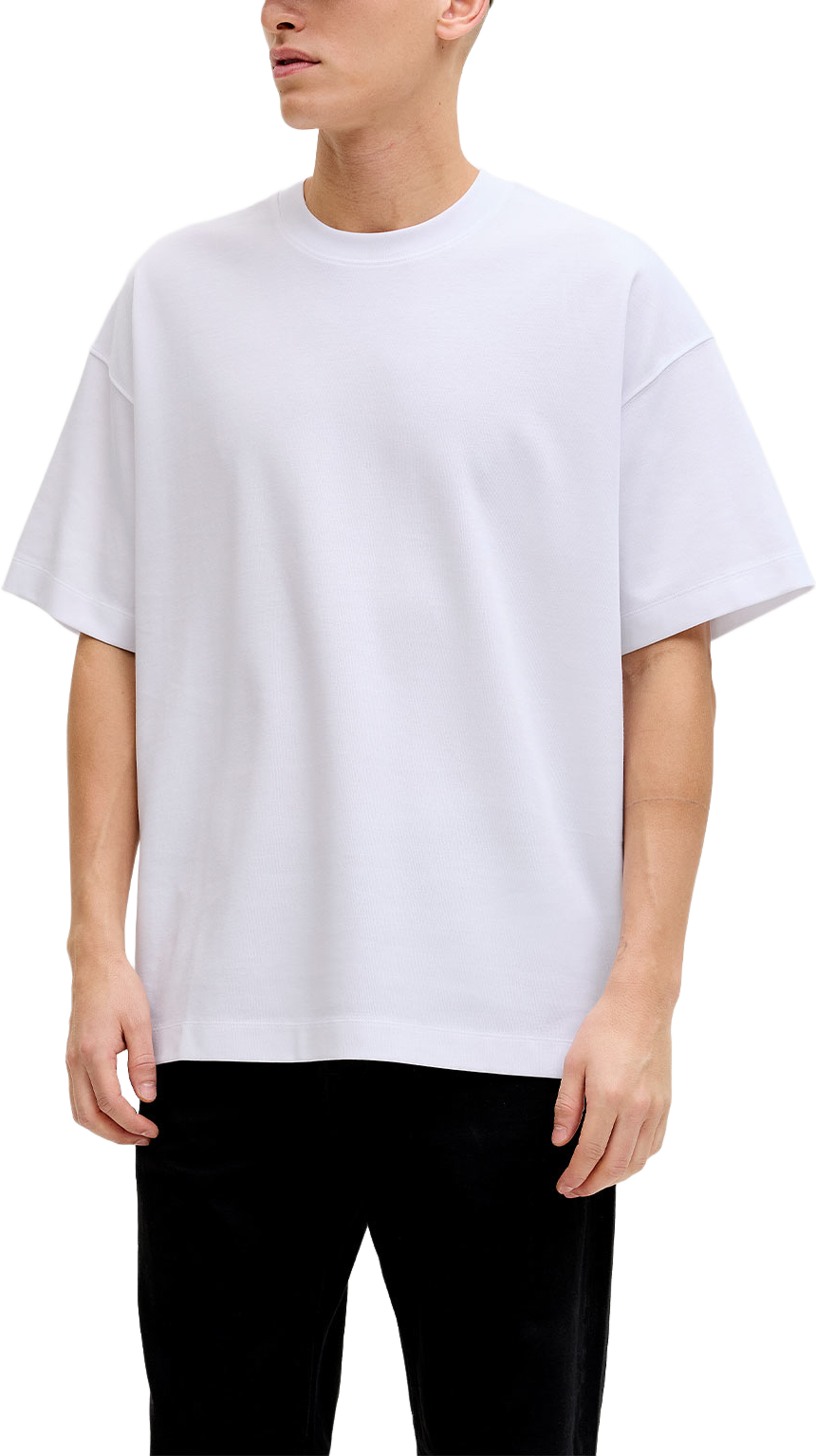 Barron T-Shirt, från Jack & Jones, i färgen White. Klicka för att öppna bilden i stort format