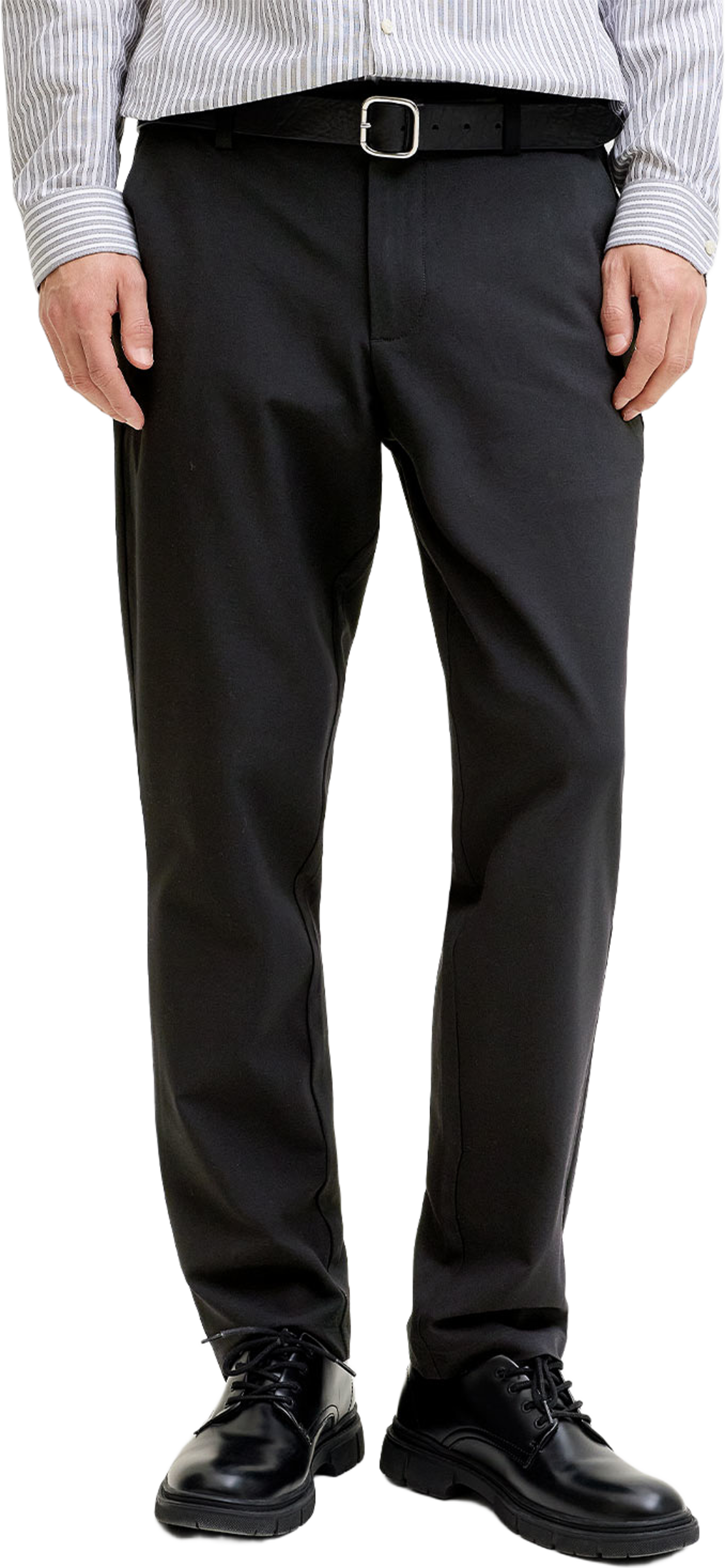 Ollie Connor Chino, från Jack & Jones, i färgen Black. Klicka för att öppna bilden i stort format