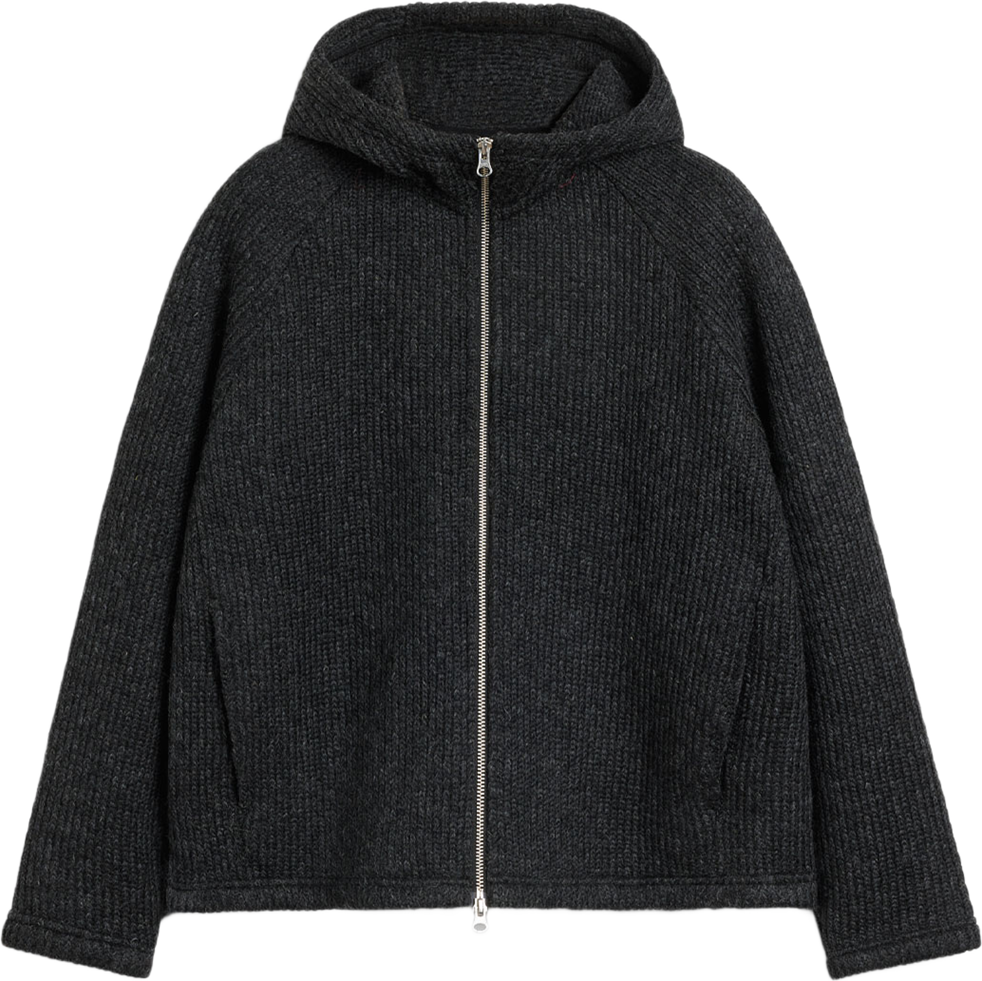 Seven Hoodie, från Brixtol Textiles, i färgen Black Melange. Klicka för att öppna bilden i stort format