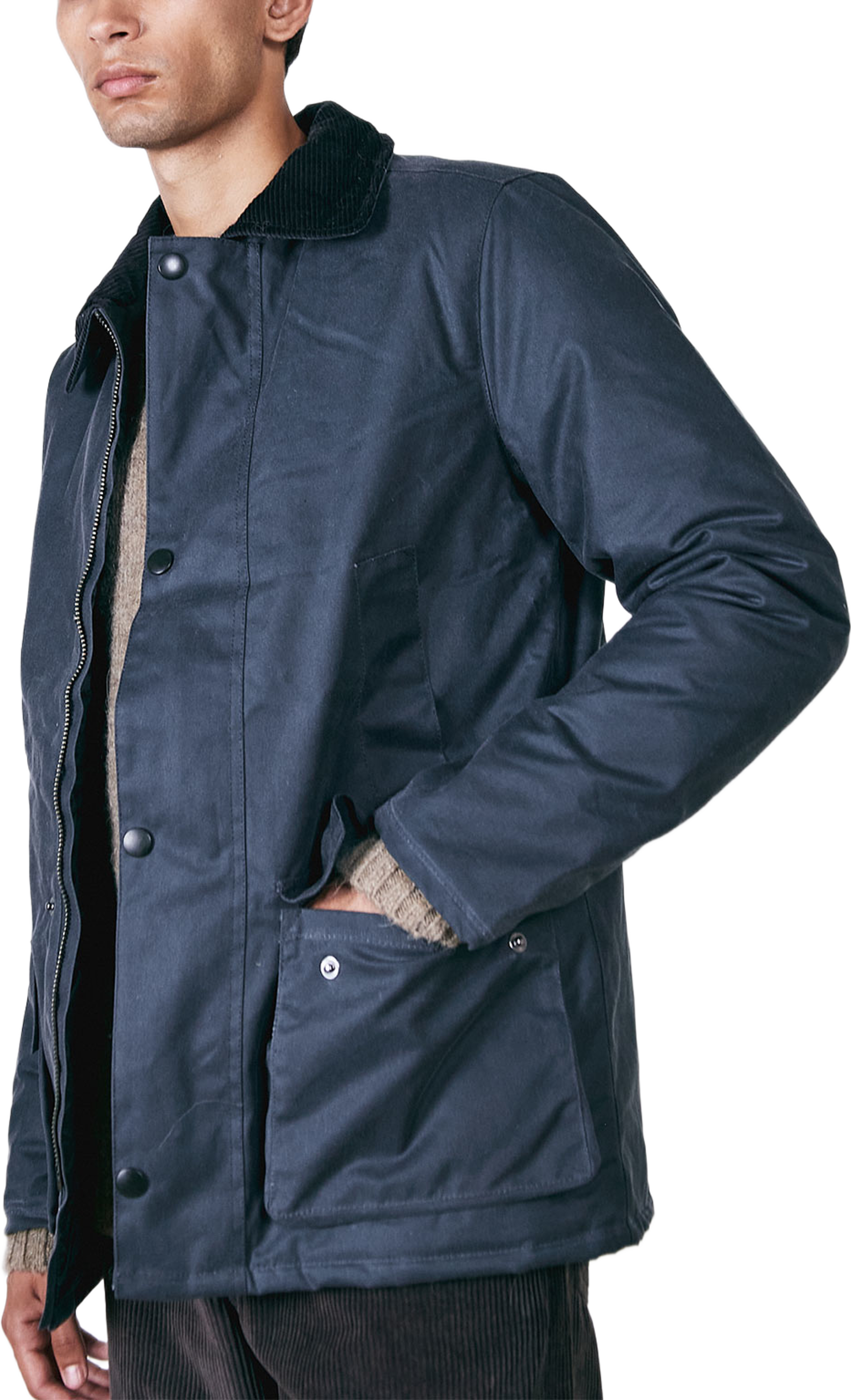 Curtis Jacka, från Brixtol Textiles, i färgen Blue Grey. Klicka för att öppna bilden i stort format